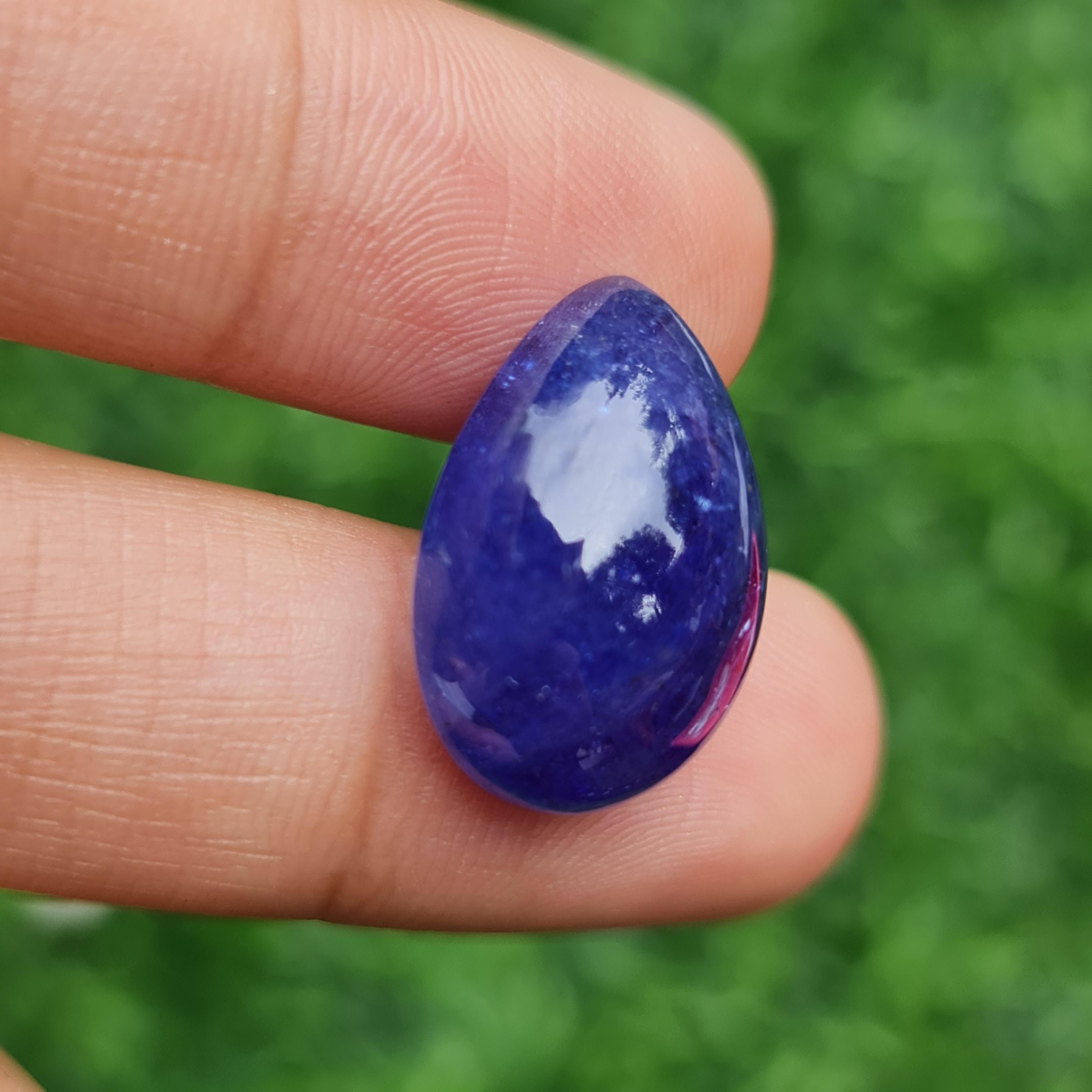 พลอย แทนซาไนท์ Tanzanite 20.60 กะรัต (Cts.) พลอยแท้ อัญมณีมงคลประจําวันเกิด เครื่องประดับพลอย