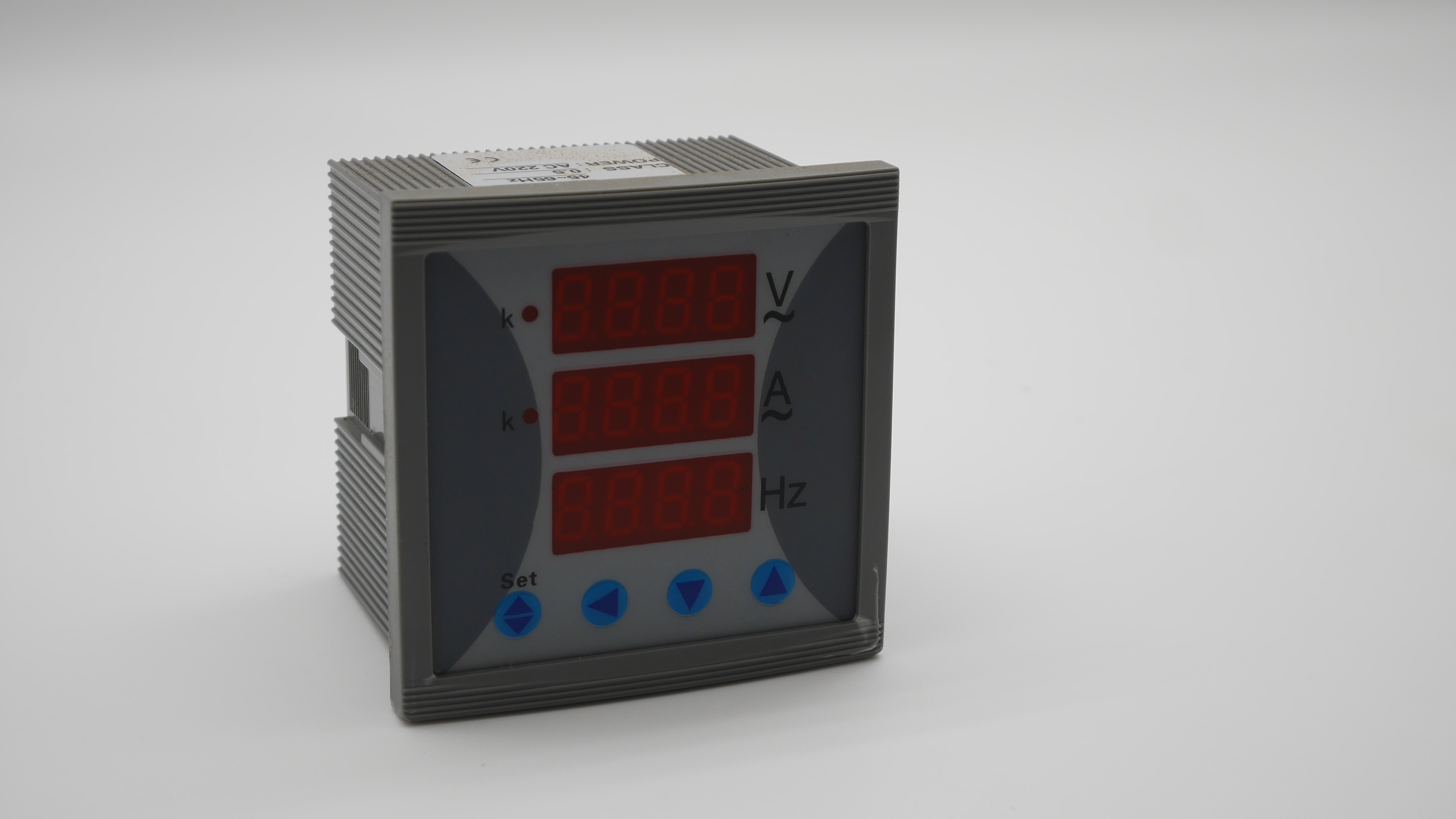 220Vac 1 เฟส มัลติโวลต์มิเตอร์ดิจิตอล (72x72)