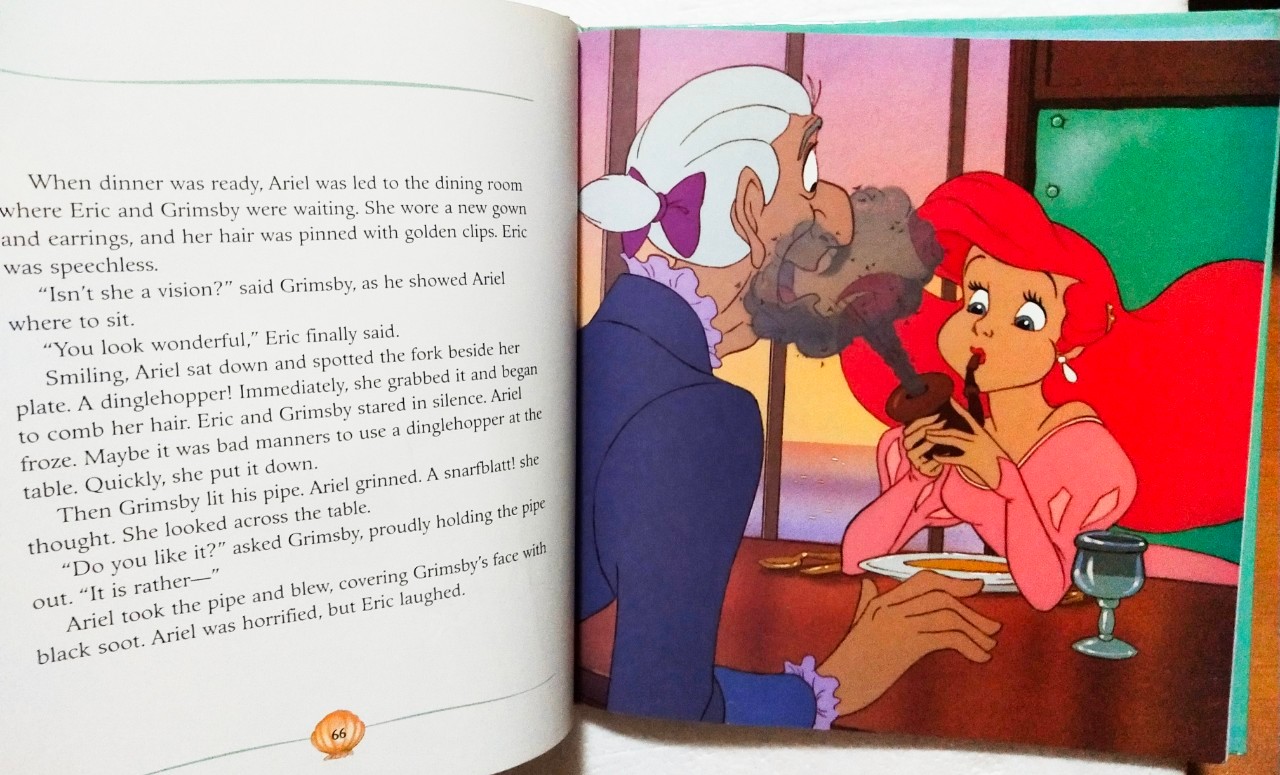 หนังสือนิทานภาพสวย**ปกหลังมีตำหนิตรงสันบนและมีรอยตามภาพ, เจ้าหญิงเงือกน้อย แอเรี่ยล The Little Mermaid