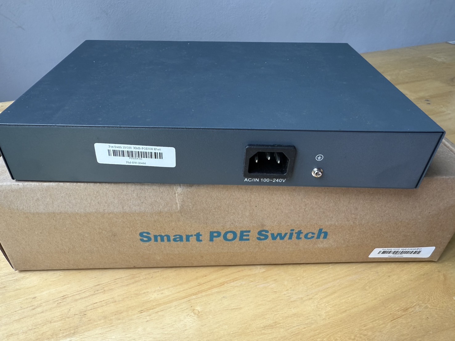 Smart Poe Switch 10/100 XMS-POE 508 8 Port
