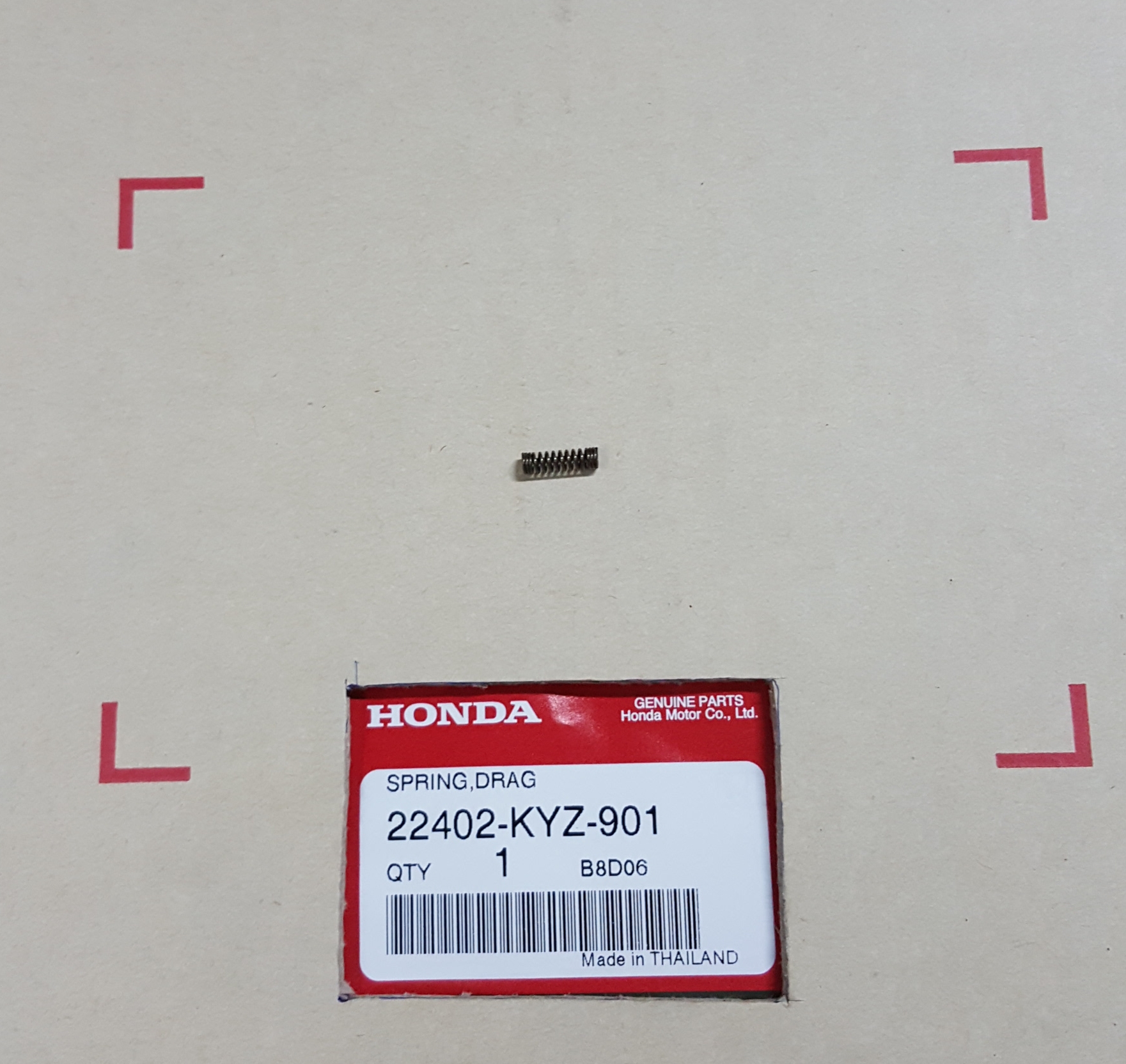 สปริงดันแผ่นคลัทช์ เวฟ125ไอ(ปี2012-22)ปลาวาฬ-LED