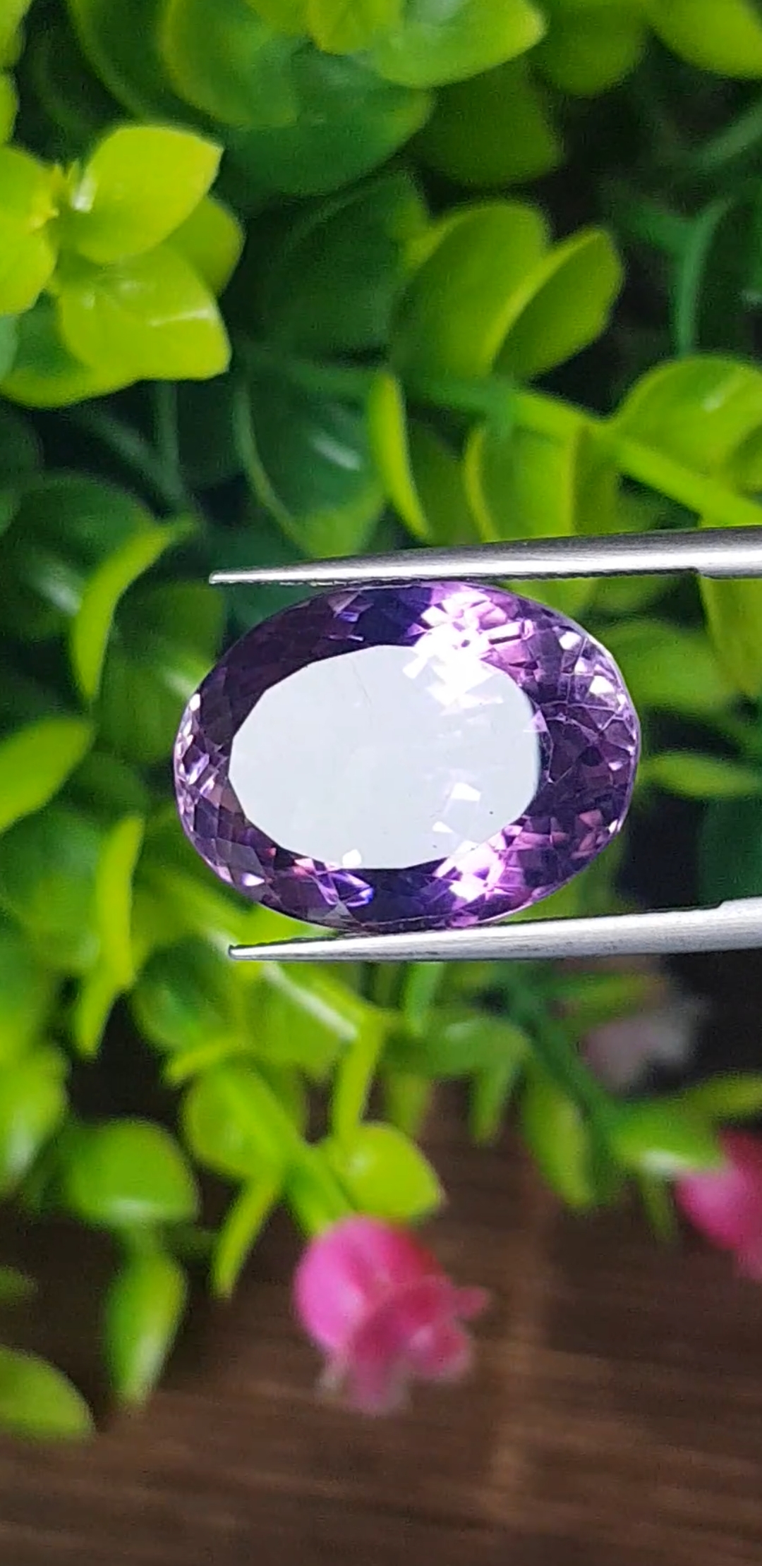 พลอย อเมทิส Amethyst 17.25 กะรัต (Cts.) พลอยแท้ อัญมณีมงคลประจําวันเกิด เครื่องประดับพลอย