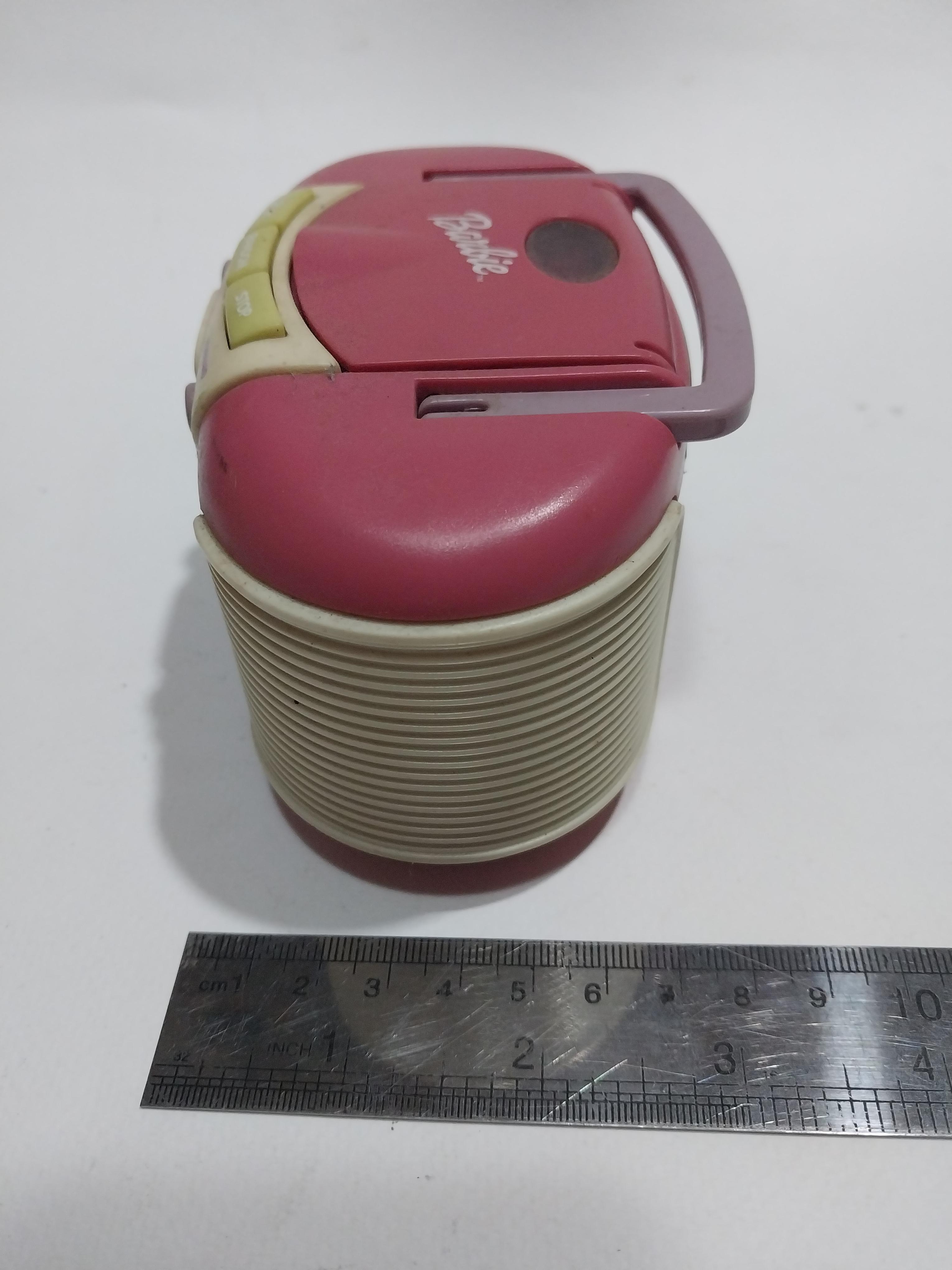 มีหลายภาพ ของสะสมเก่า วิทยุบาร์บี้ **ไม่เช็คแบตเตอรี่ ขนาดเล็ก ตามภาพ