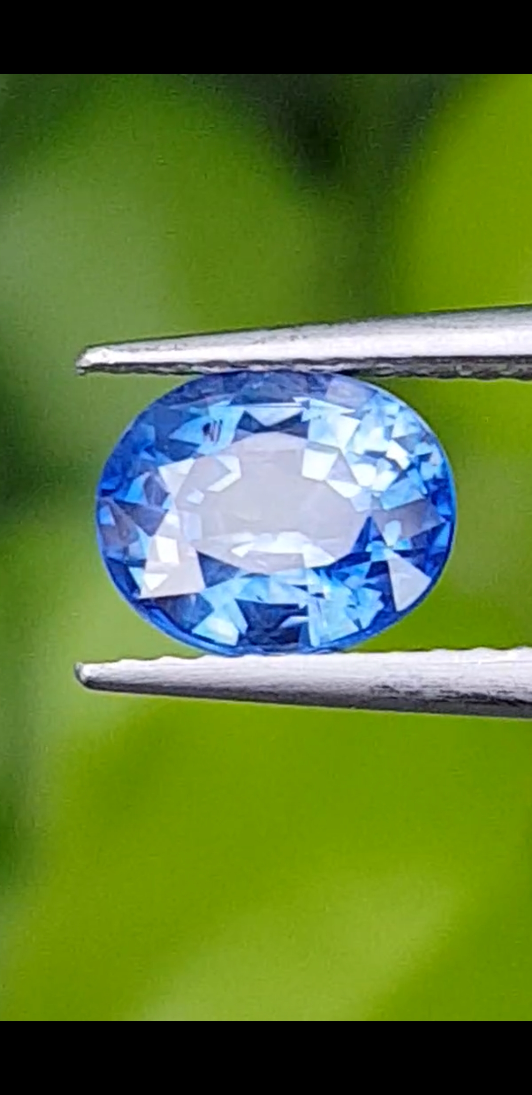 พลอย ไพลิน blue sapphire ซีลอน Ceylon 1.55 กะรัต (Cts.) VVS เผาเก่า พลอยแท้ อัญมณีมงคลประจําวันเกิด เครื่องประดับพลอยอออออ
