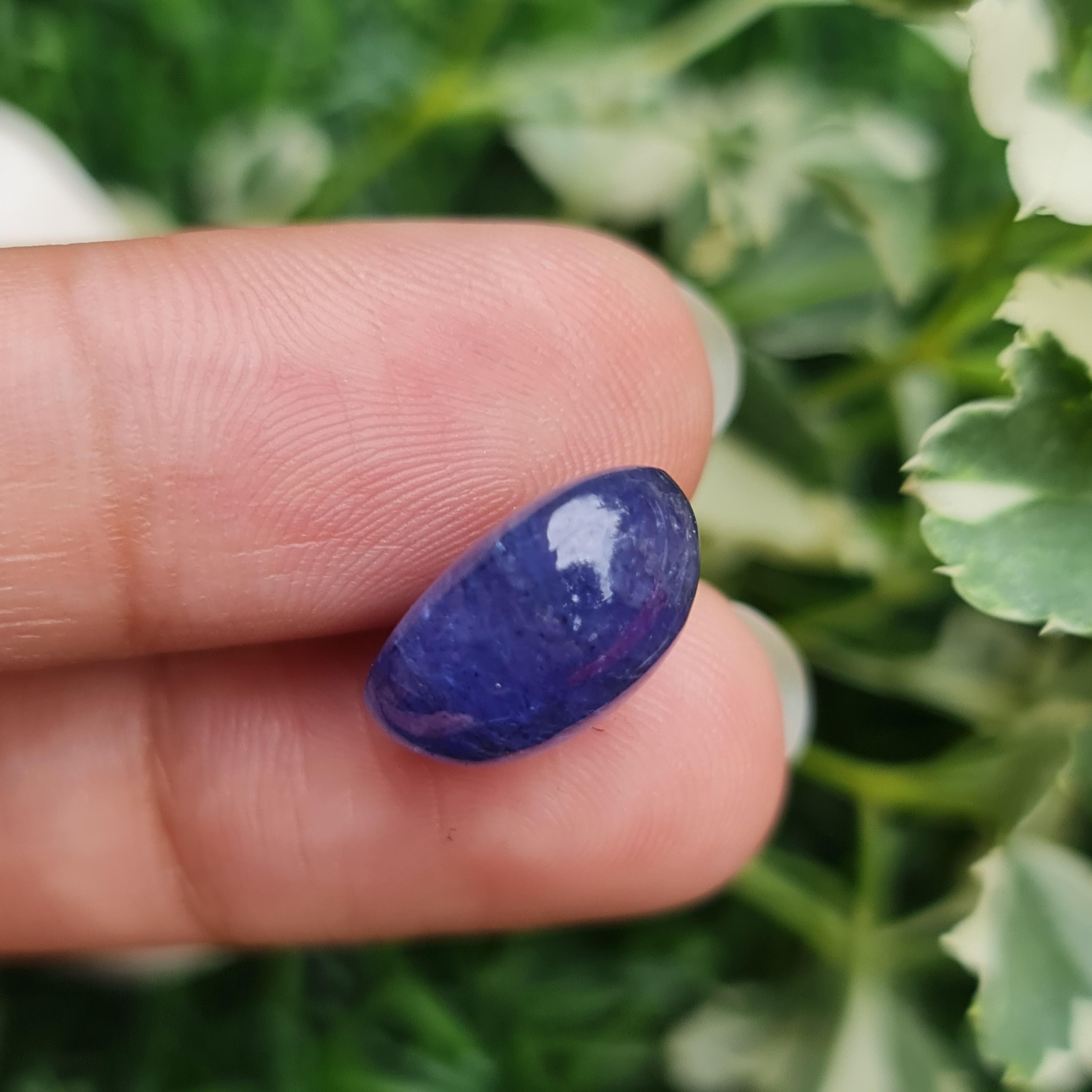 พลอย แทนซาไนท์ Tanzanite 11.26 กะรัต (Cts.) พลอยแท้ อัญมณีมงคลประจําวันเกิด เครื่องประดับพลอย