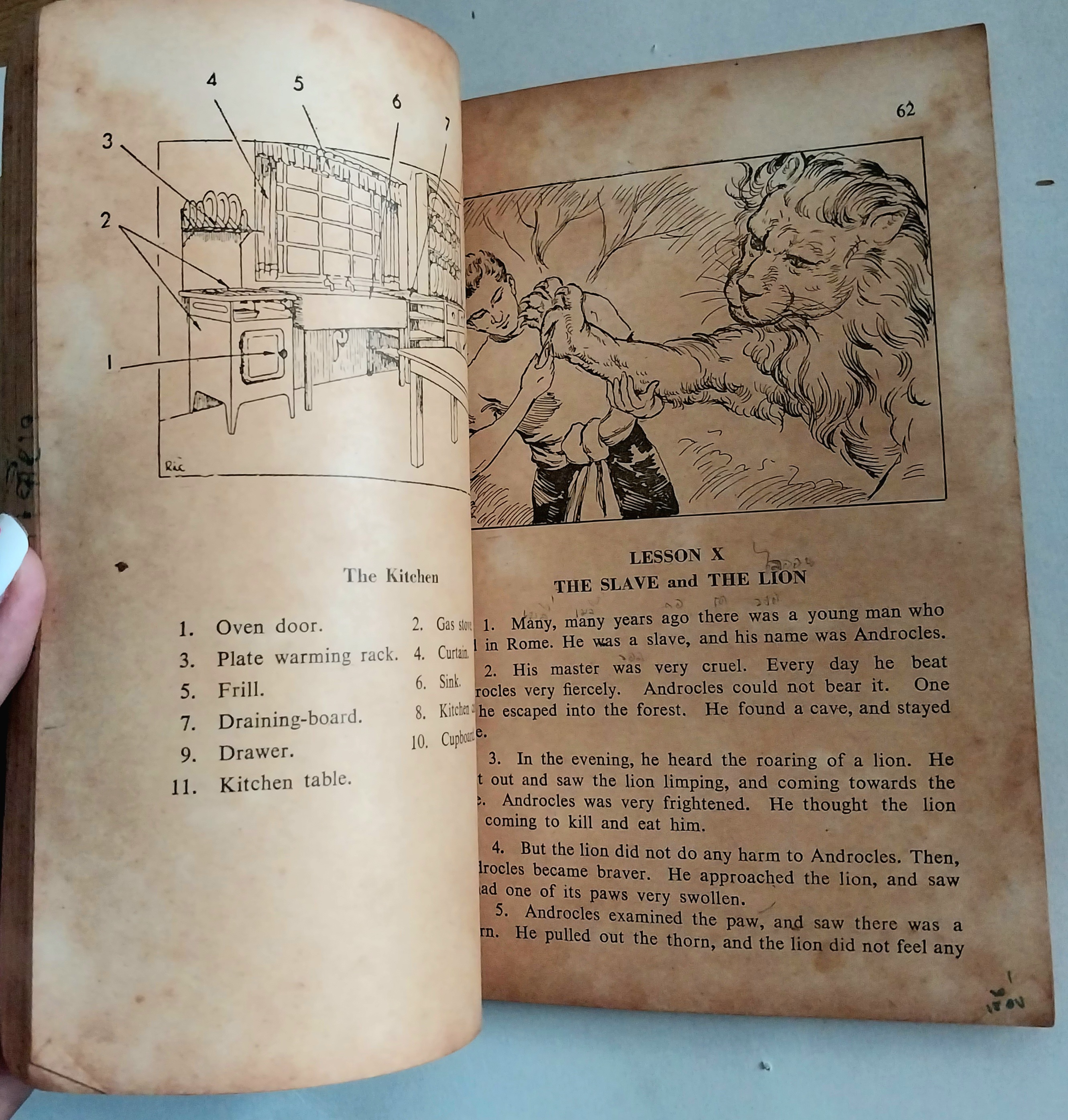 หนังสือเรียนเก่าวิชาภาษาอังกฤษ **มีตำหนิโปรดดูทุกภาพ Class-Work Book1 ลิขสิทธิ์ Collection Saint- Gabriel No.8