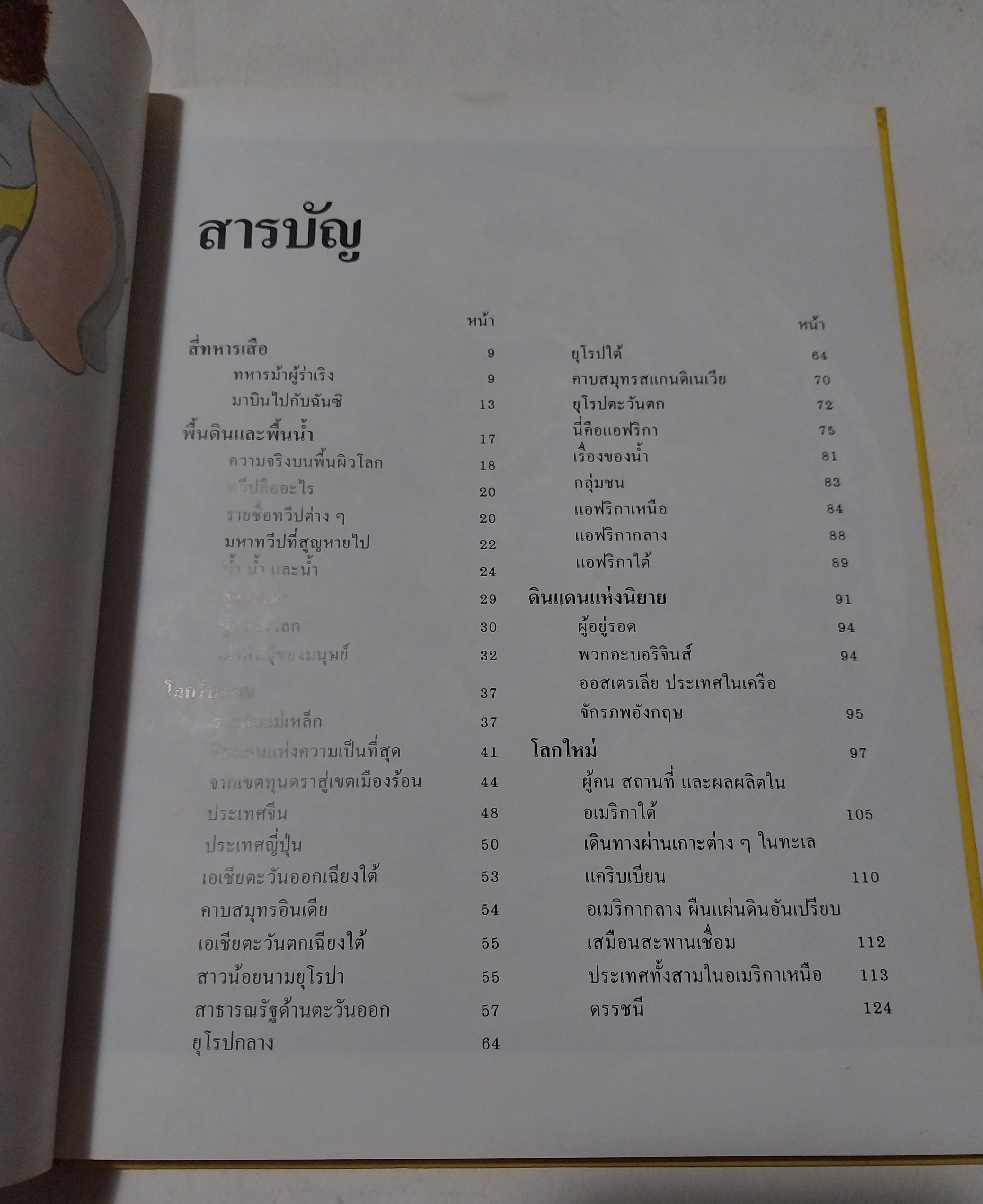 หนังสือดิสนีย์ เล่ม 13 เรื่องทวีป หนังสือปกแข็ง ตัวการ์ตูนดิสนีย์เล่าเรื่อง โลกมหัศจรรย์ ในเล่มนี้คุณหนูๆจะได้ทราบเกี่ยวกับ