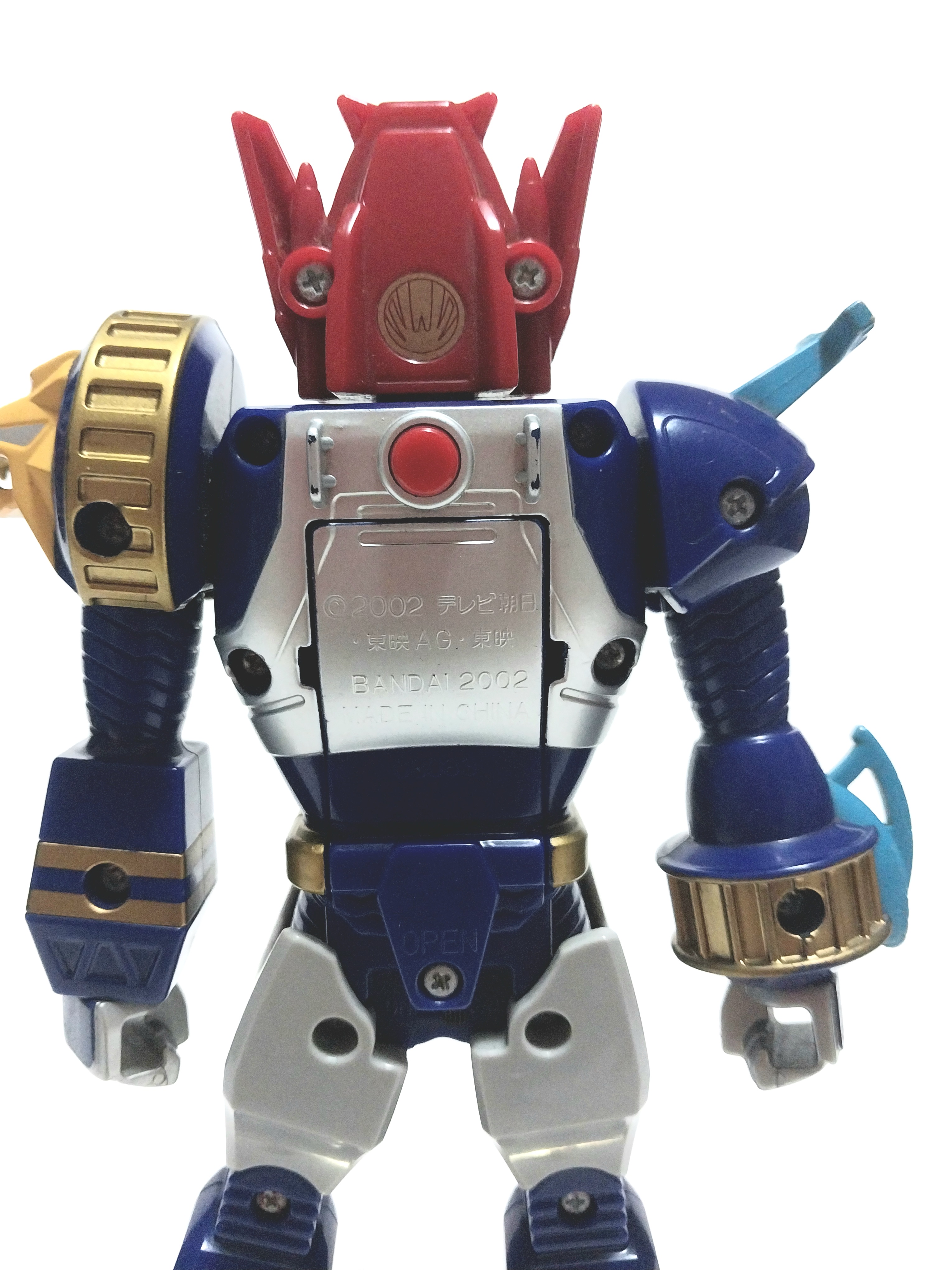 มีหลายภาพ, หุ่นจากเฮอร์ริเคนเจอร์, ไม่เช็คระบบ สีลอกบ้าง ขนาดประมาณ 7.5นิ้วตามภาพ