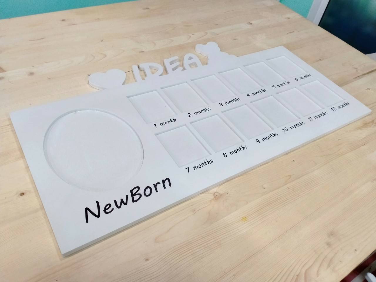 กรอบรูปไม้ พิมพ์สกีน