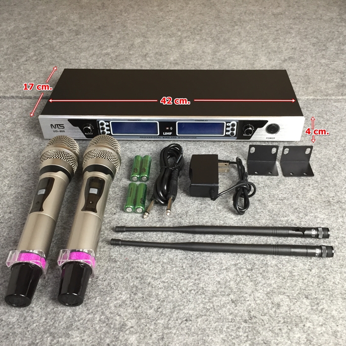 NTS UD-800 ไมค์ลอยปรับความถี่