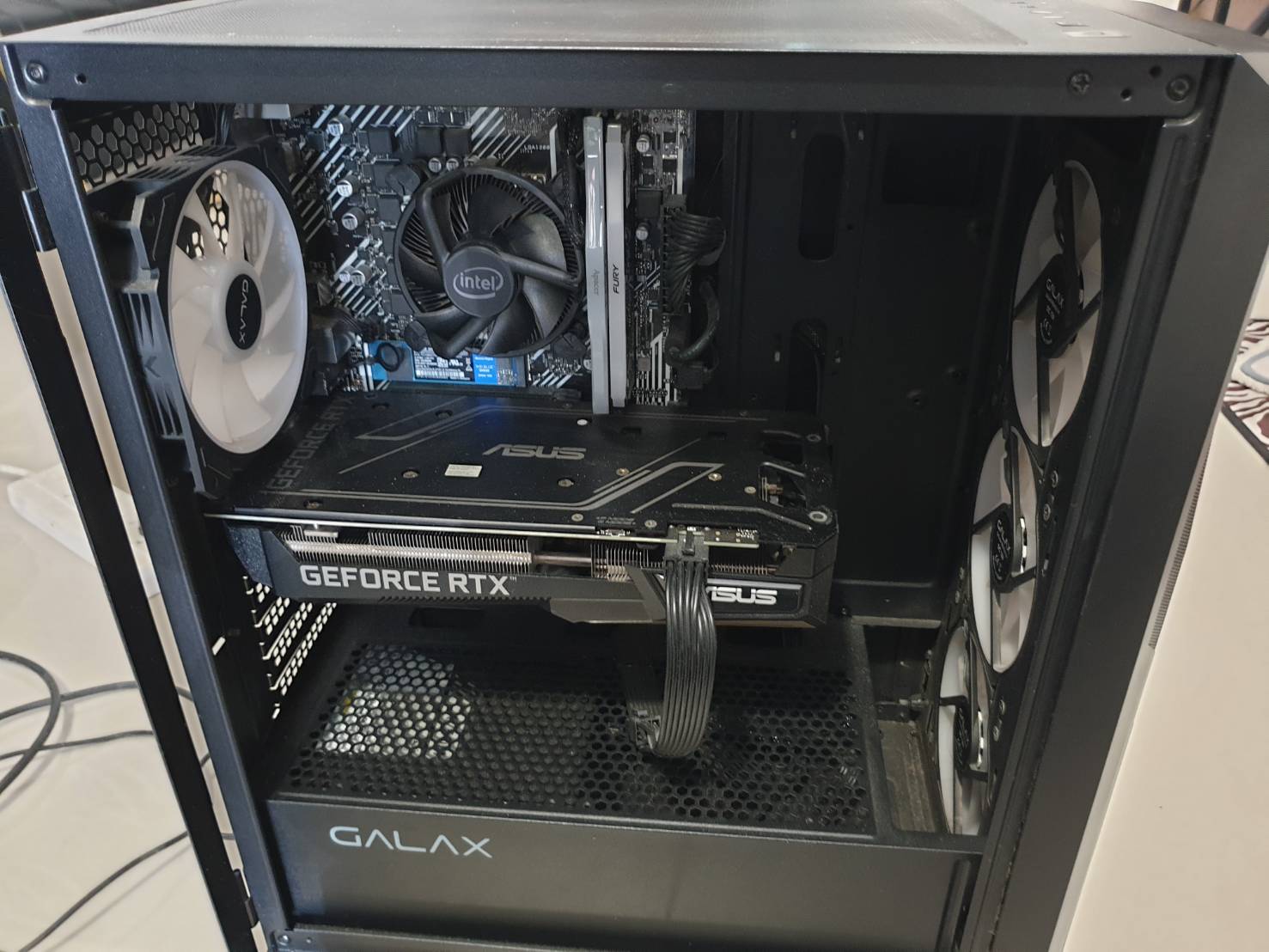 คอมประกอบ i5-11400F Ram 16GB m.2 500GB HDD TB Rtx 3060TI