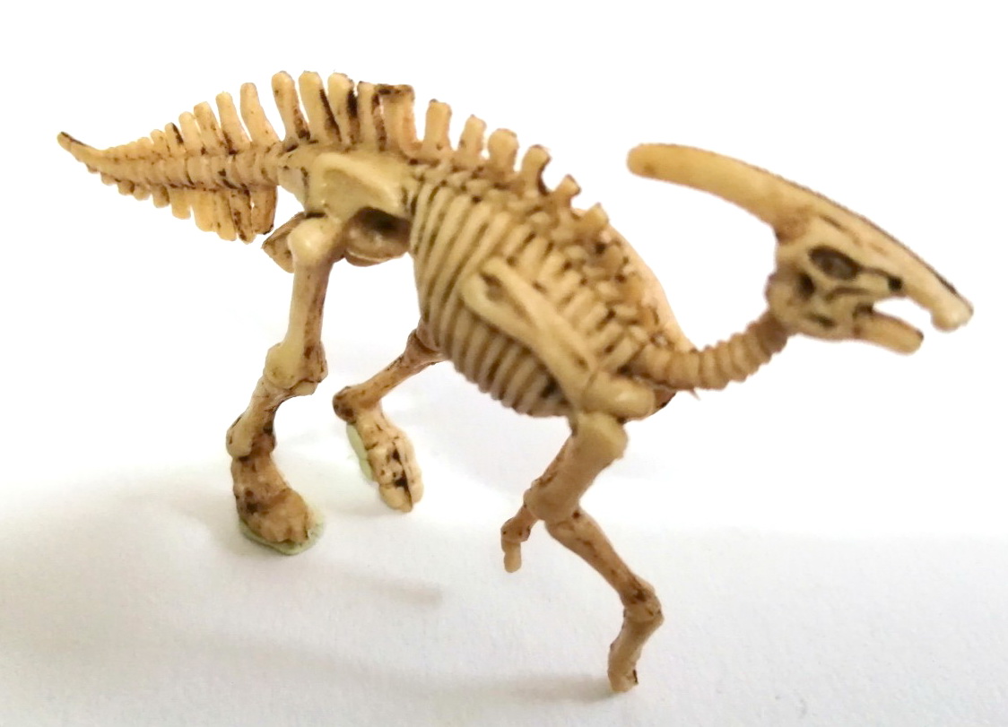ตุ๊กตายางโครงกระดูกไดโนเสาร์ เป็นงานไขตู้แคปซูล ขายพร้อมกันสองแบบ 1.โครงกระดูกช้างแมมมอส และ 2.อแนทธอซอรัส เป็นยางยืดหนุ่นได้ ไม่ต้องกลัวหัก ลงสีเหมือนฟอสซิลโครงกระดูก ขายคู่