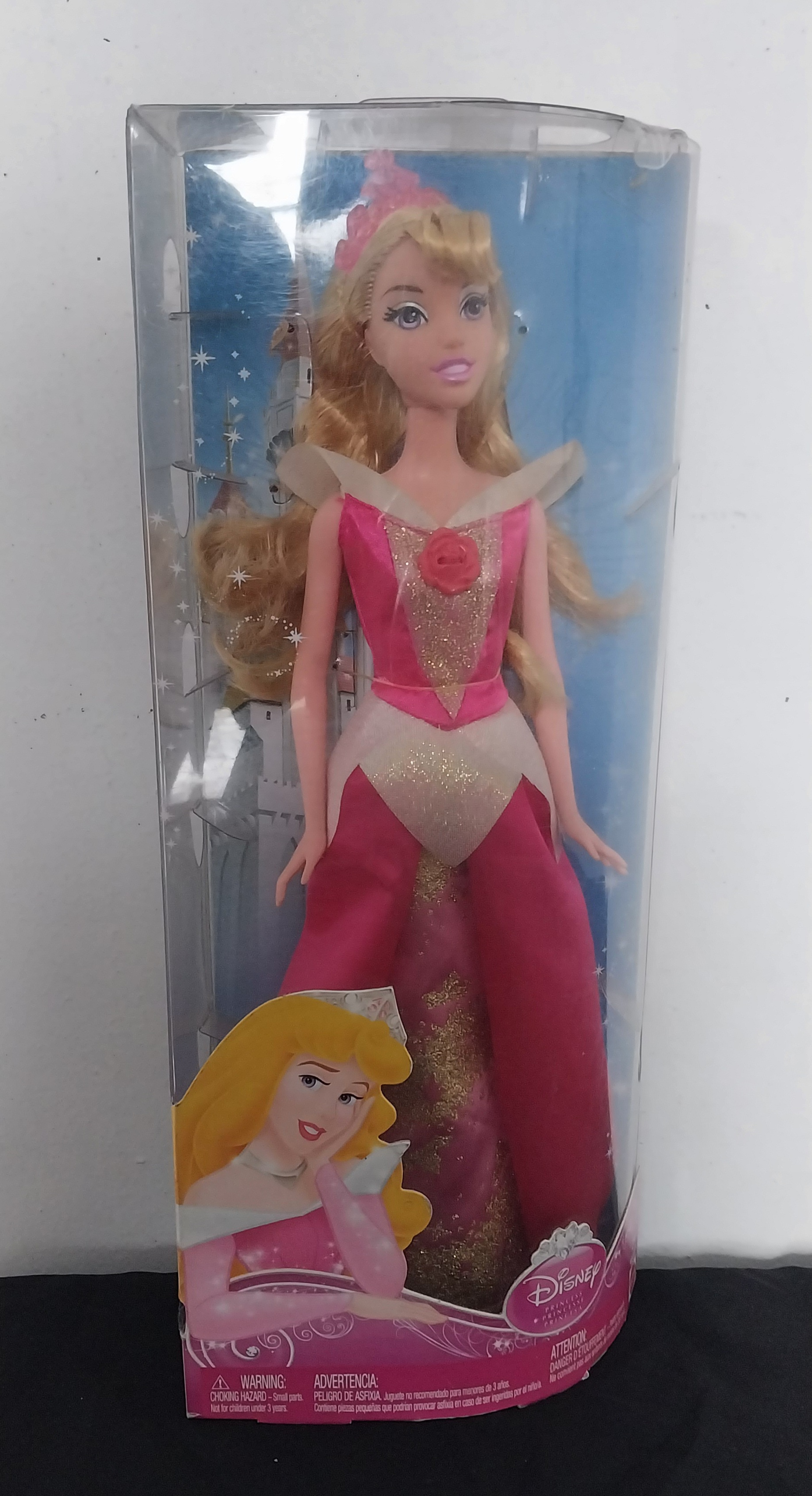 ตุ๊กตาเจ้าหญิงดิสนีย์ เจ้าหญิงนิทรา เจ้าหญิงออโรร่า Sleeping Beauty งานเก่าในกล่อง ไม่เคยแกะ ของแท้แมทเทล
