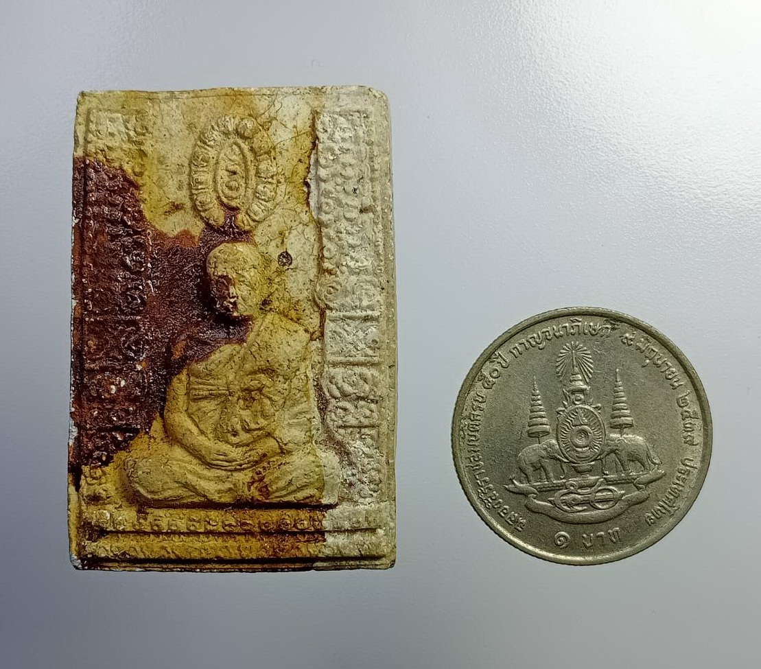 ผ2777 พระผง สมเด็จพระอริยวงศาคตญาณ สมเด็จพระสังฆราช (วาสน์) วัดราชบพิตร กรุงเทพฯ ปี2518