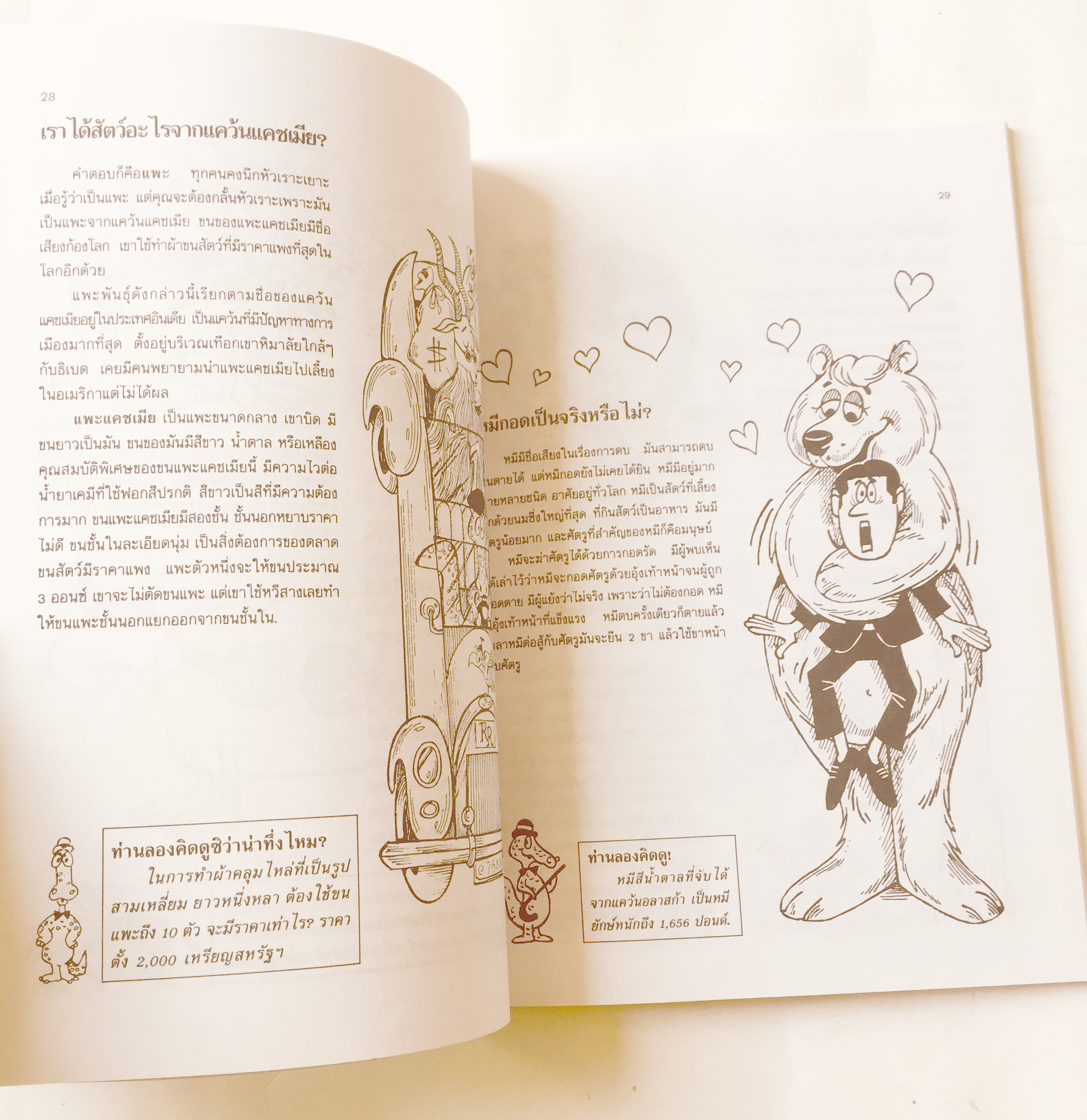 หนังสือภาพ การ์ตูนวิทยาศาสตร์น่าทึ่ง ชุด สัตว์โลกมหัศจรรย์ เสริมสร้างประสบการณ์ชีวิต หัดวาดภาพการ์ตูนจากภาพประกอบเรื่อง โดย สัมพันธ์ ก้องสมุทร