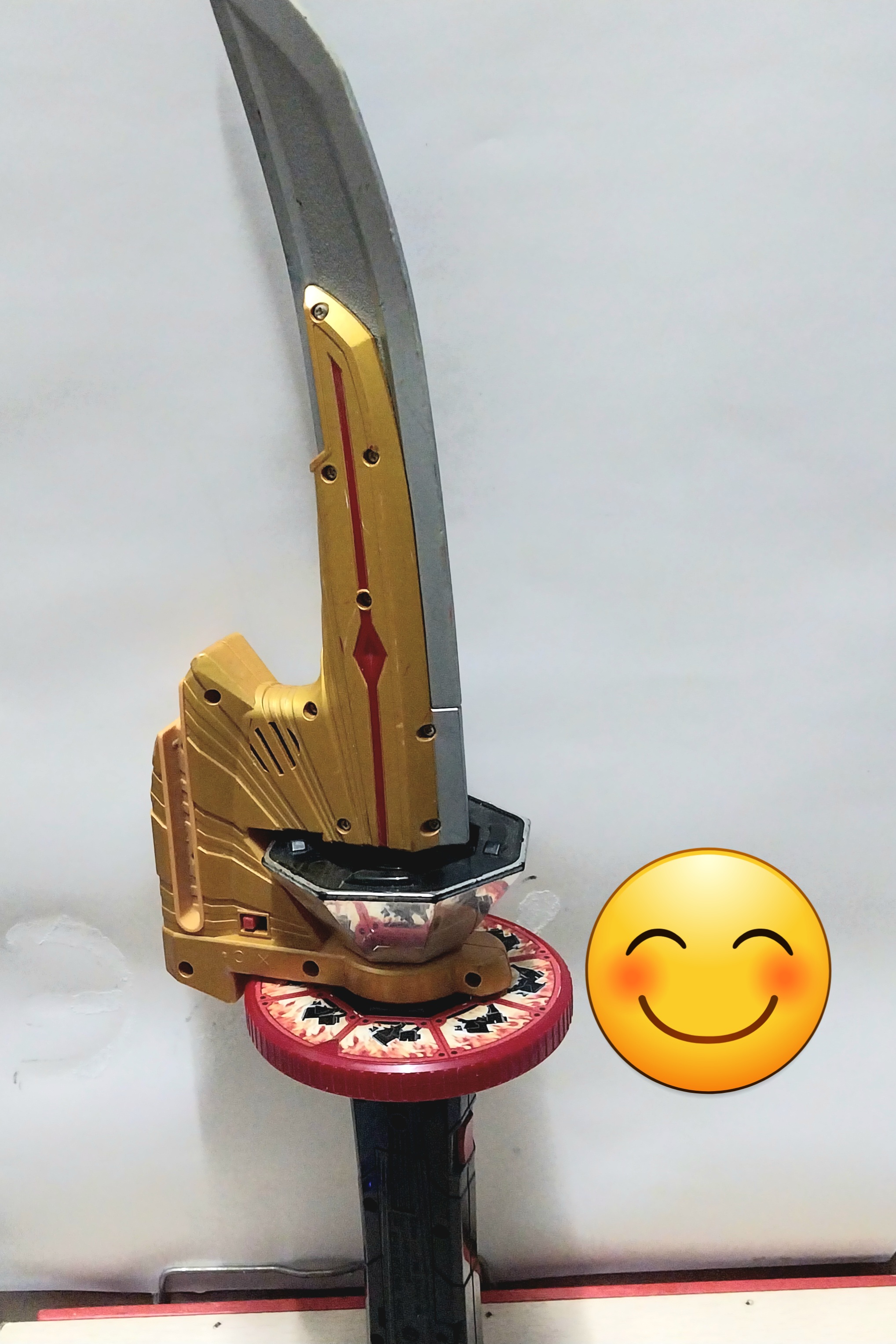 มีหลายภาพ งานdx **ระบบไฟไม่ติด ดาบจากขบวนการซามูไร ชินเคนเจอร์ พร้อมแผ่นดิสก์ มือสองสภาพดี มีรอยบ้าง