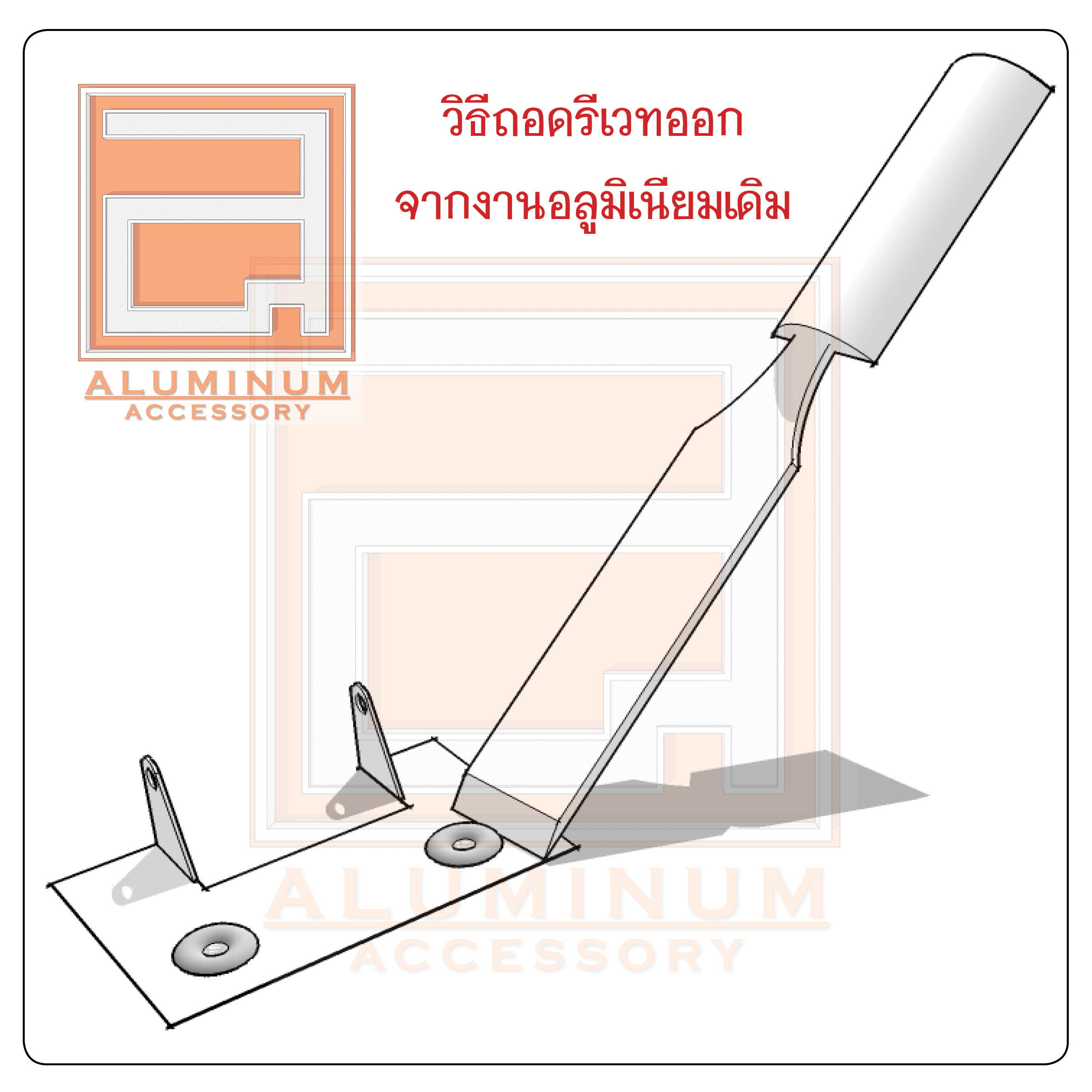 วิธีถอดหัวรีเวท