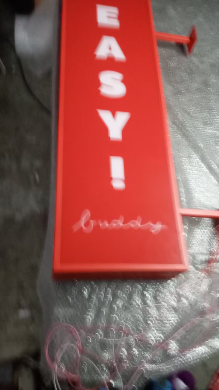 งานป้ายกล่องไฟ