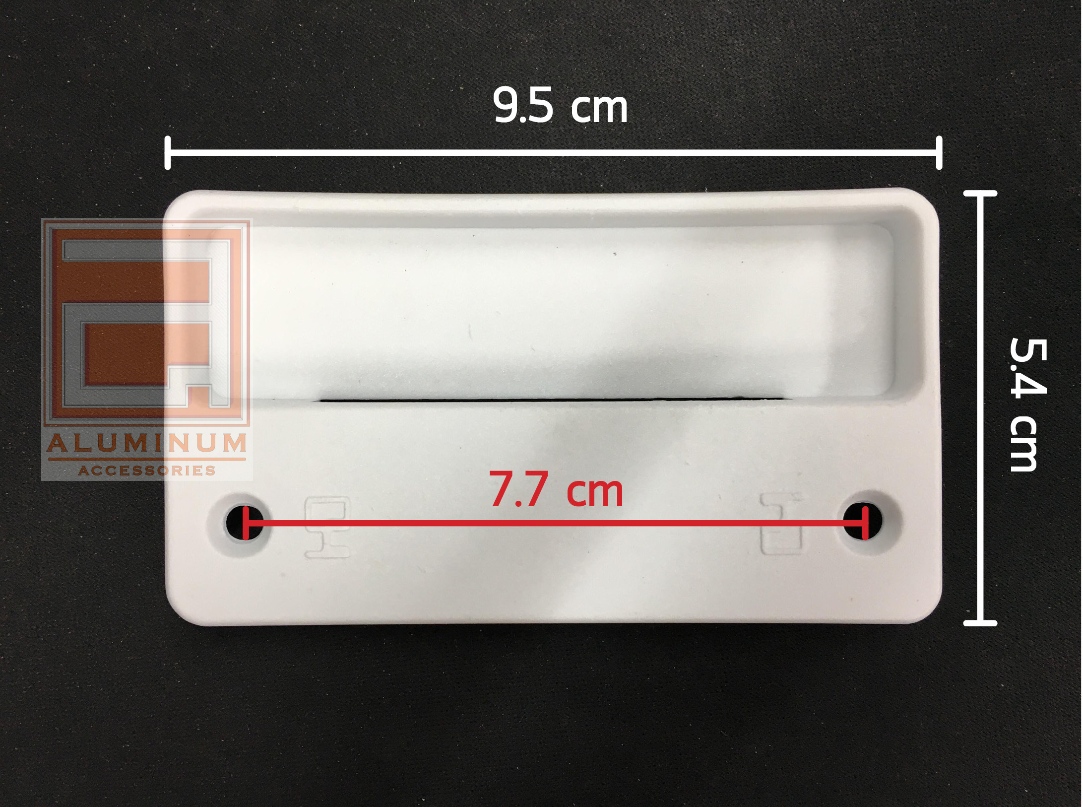 ชุดมือจับมุ้งบานเลื่อน สีดำ