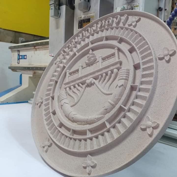 งานพ่นสีหินแกรนิตเลียนแบบธรรมชาติ งานสีพ่นหิน