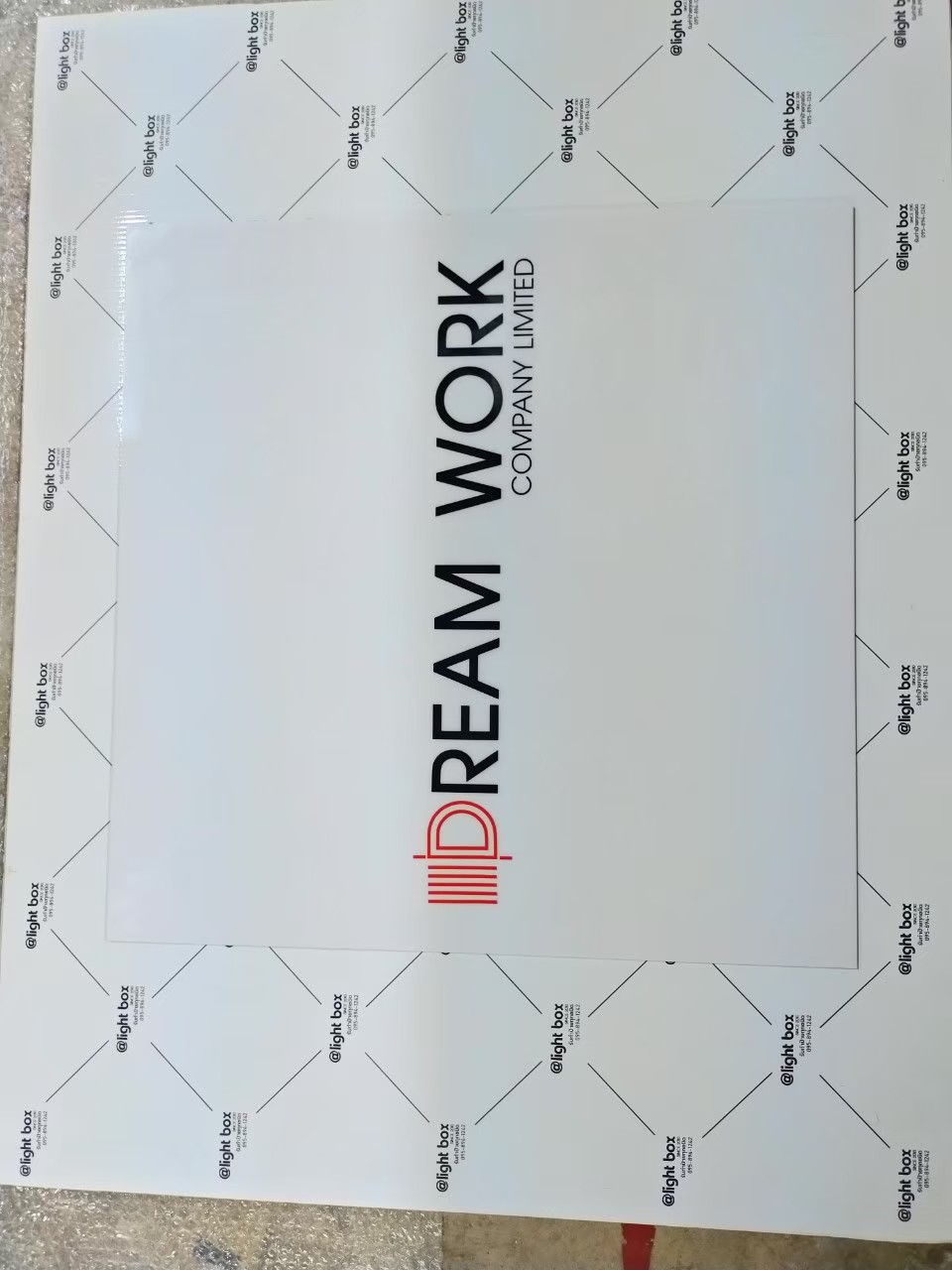 งานป้ายติดสติ๊กเกอร์