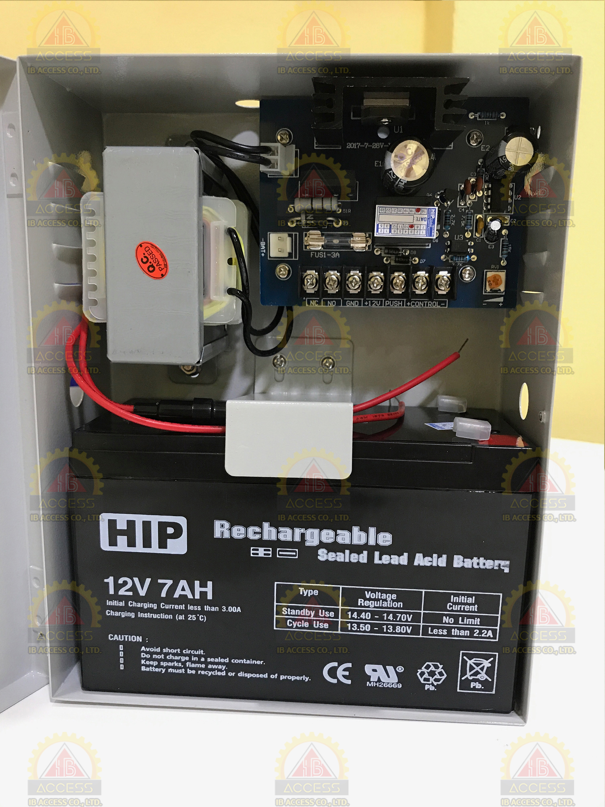 Power Supply 12Vdc 2A. ยี่ห้อ HIP รุ่น 901-2