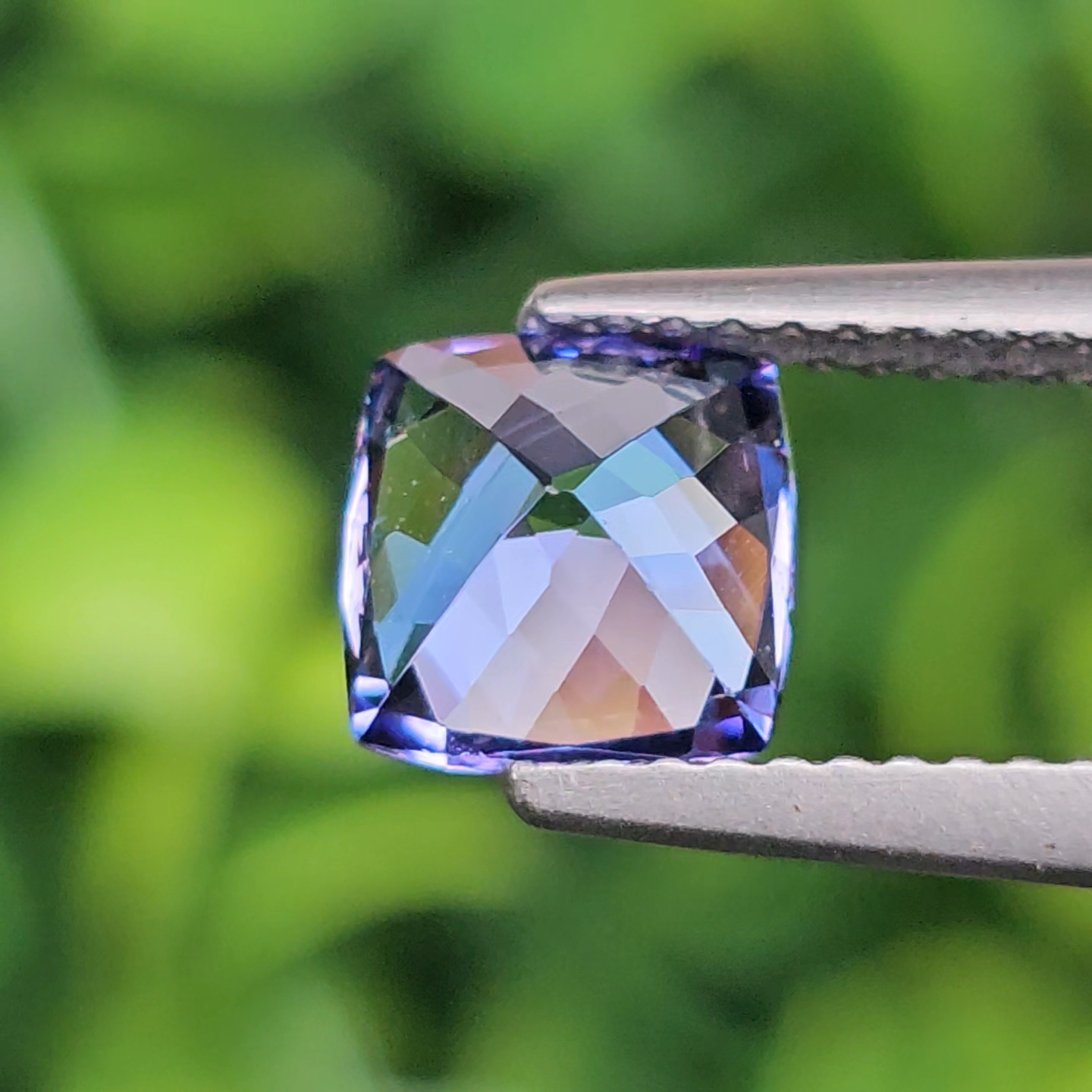 พลอย แทนซาไนท์ Tanzanite 1.60 กะรัต (Cts) พลอยแท้ อัญมณีมงคลประจําวันเกิด เครื่องประดับพลอย