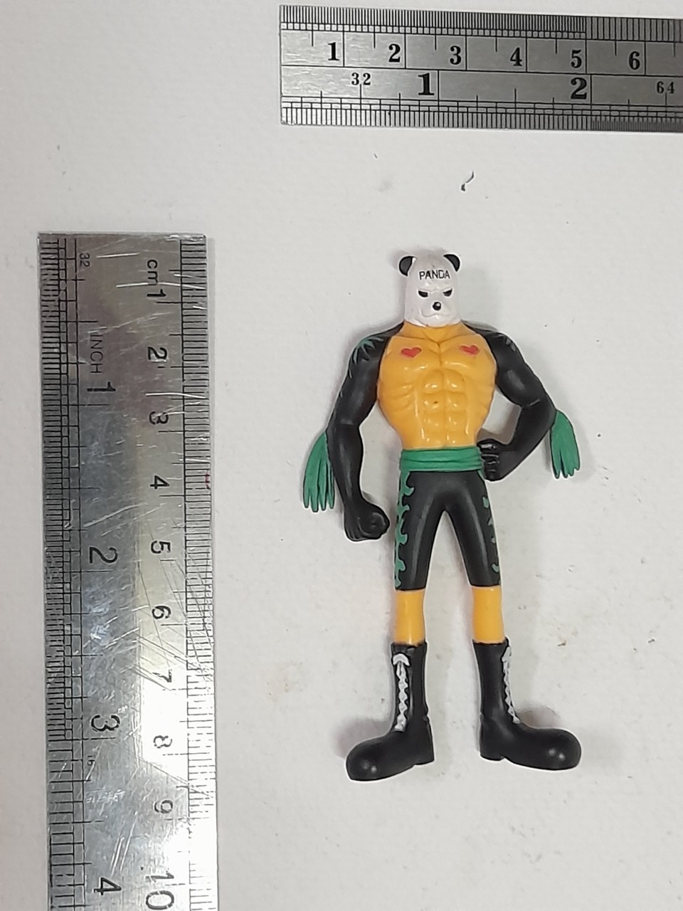 ฟิกเกอร์ยางตันขนาดเล็ก แพนด้า มาร์ส ขนาดตามรูป ไม่มีฐาน ของมีตามรูป