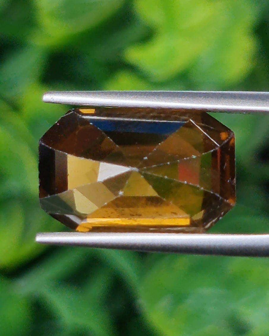 พลอย สโมกกี้ ควอตซ์ Smoky Quartz 9.39 กะรัต(Cts.) พลอยแท้อัญมณีมงคล ประจําวันเกิด เครื่องประดับพลอย