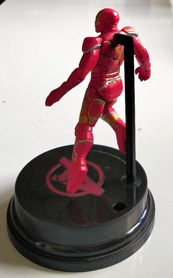 ของสะสม ท็อปเปอร์ ไออ้อนแมน ไอร่อนแมน ในภาพยนต์ อเวนเจอร์ เอจ ออฟ อัลตรอน , The Marvel 's Ironman , the topper from the movie "the Avenger, Age of Ultron, EGV