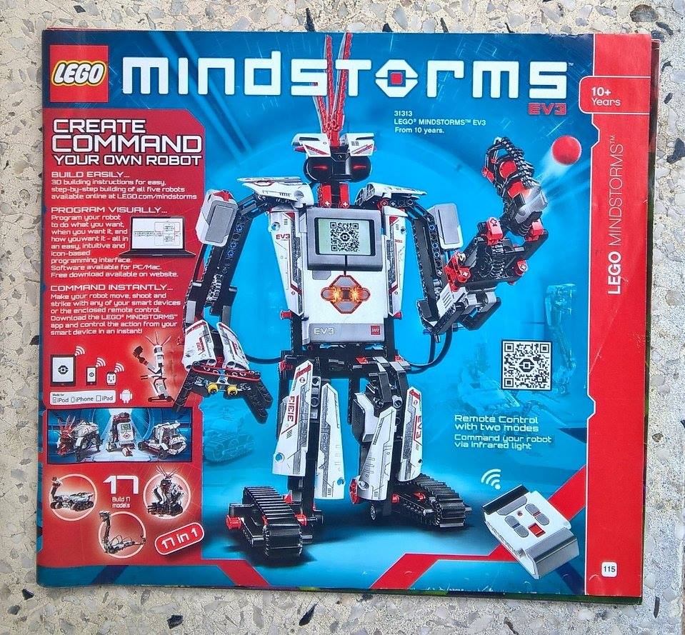 แคตตาล็อก เลโก้ มายสตอร์ม Lego Mindstorm, Create Command your own Robot
