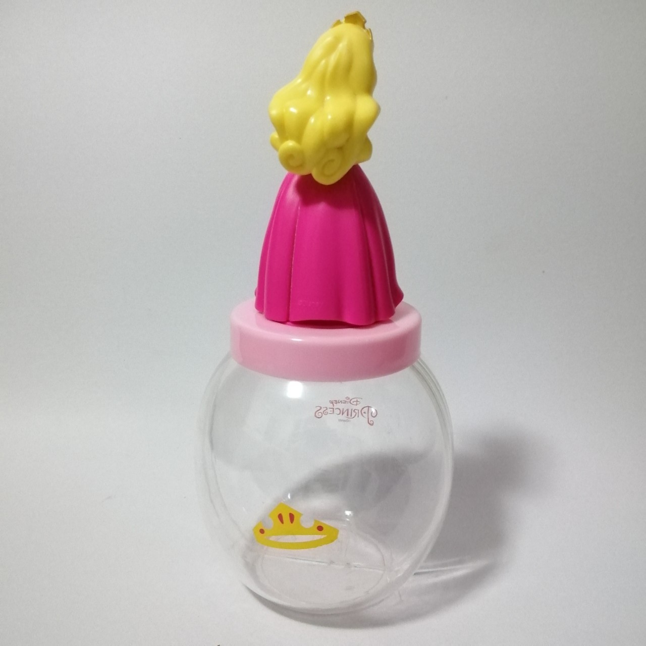 ตุ๊กตาชุดเจ้าหญิงดีสนีย์ ท๊อปเปอร์ขวดโหล พรีเมี่ยมร้านสะดวกซื้อ 7-11 ตัว เจ้าหญิงนิทรา/เจ้าหญิงออโรร่า/Sleeping Beauty ขายพร้อมขวดโหล ฝาด้านบนใช้วางท๊อปเปอร์ได้