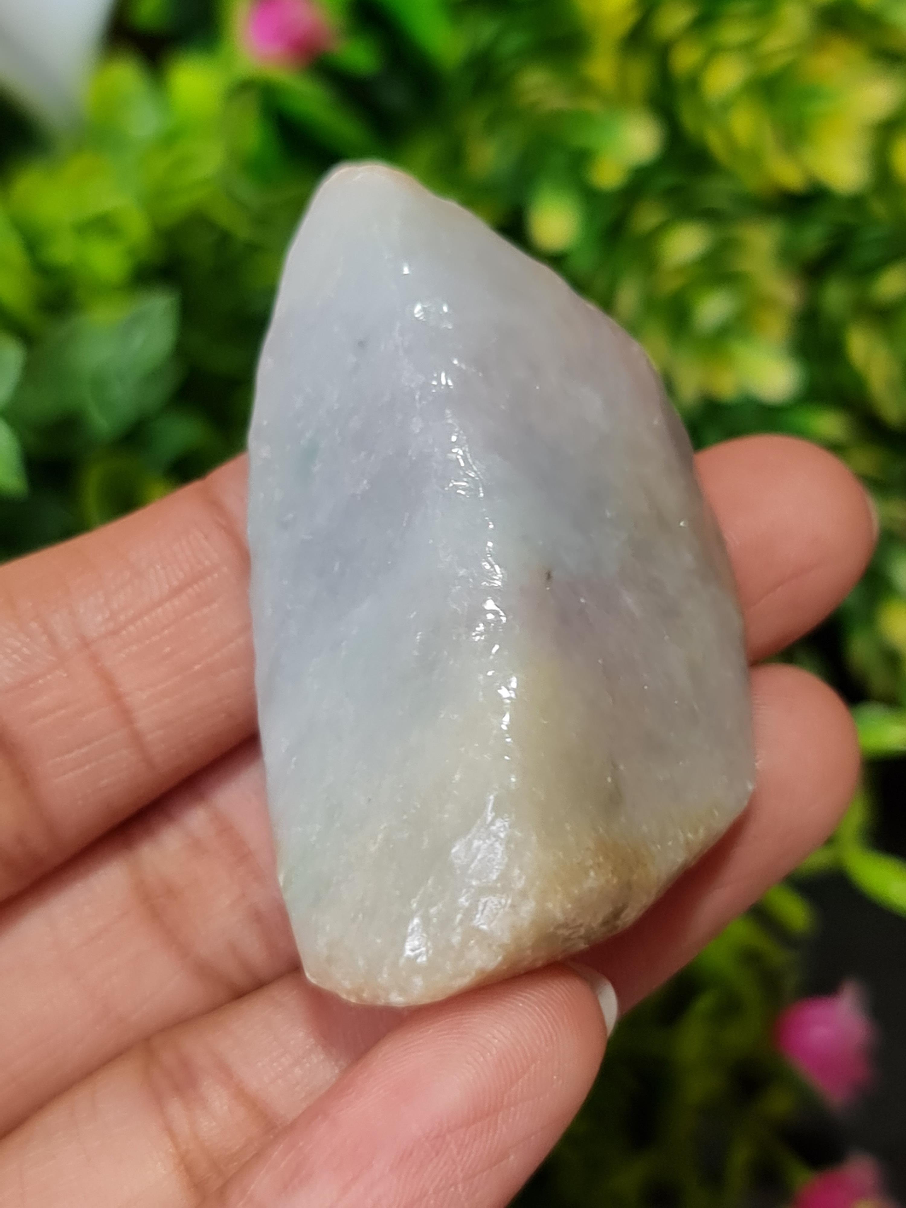ก้อน หยกพม่า ดิบ Burmese Jadeite Rough 216.76 กะรัต (Cts.) หยกแท้ อัญมณีมงคลประจําวันเกิด เครื่องประดับหยก