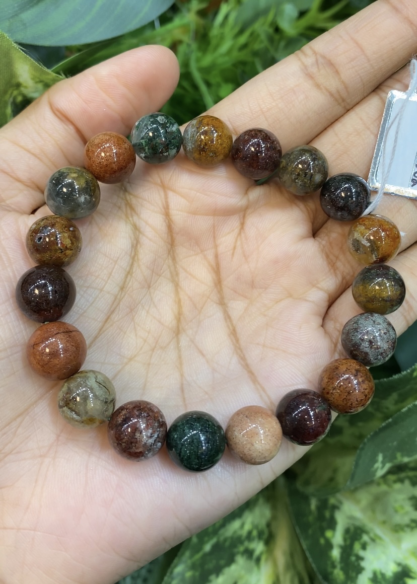 กำไลพลอยแท้ โป่งข่าม Phantom Quartz Bracelet