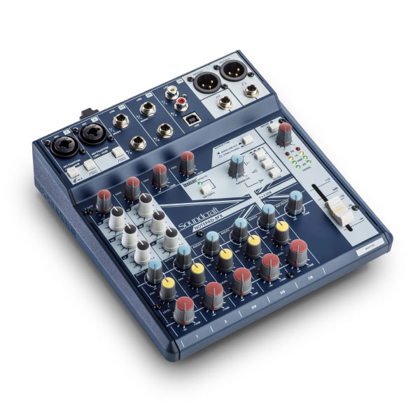 SOUNDCRAFT Notepad 8FX อนาล็อก มิกเซอร์ 8 ชาแนล