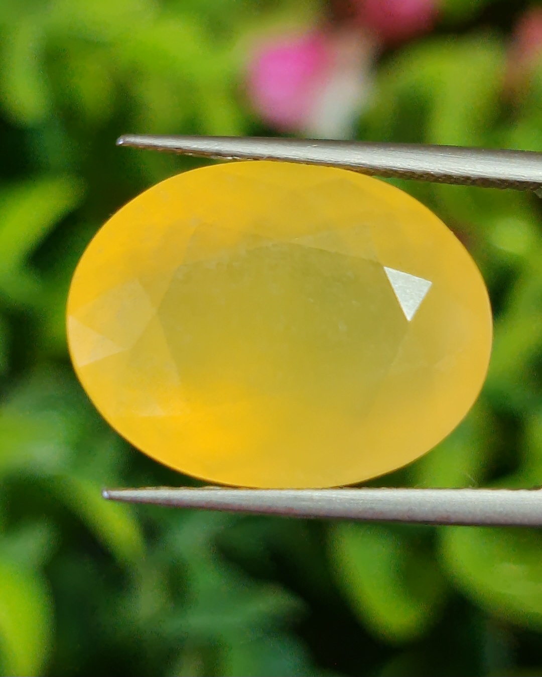 พลอย โอปอล Opal 11.40 กะรัต (Cts.) พลอยแท้ อัญมณีมงคลประจําวันเกิด เครื่องประดับพลอย