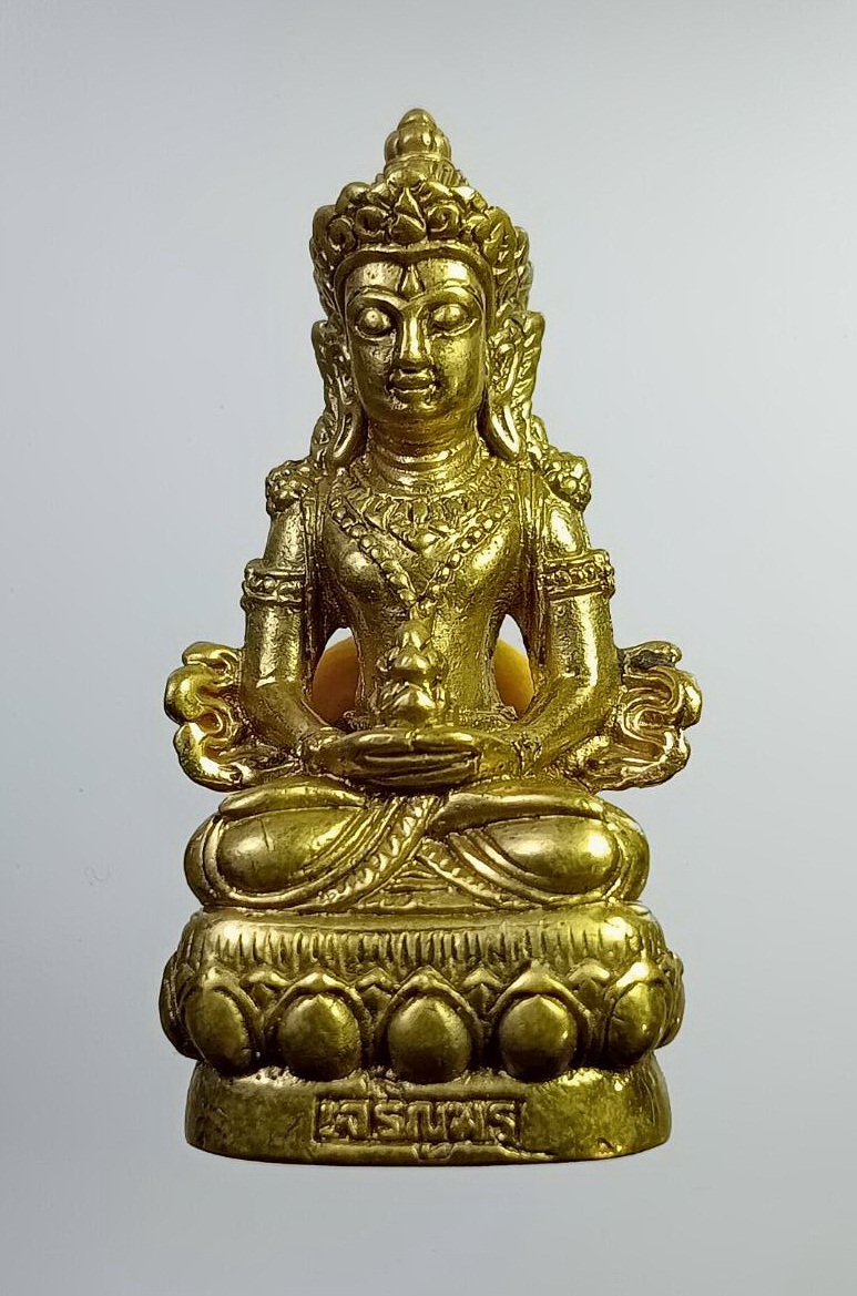 L315 พระกริ่งเจริญพร 89 หลวงปู่คำบุ คุตตจิตโต วัดกุดชมภู จ.อุบลราชธานี ปี2554