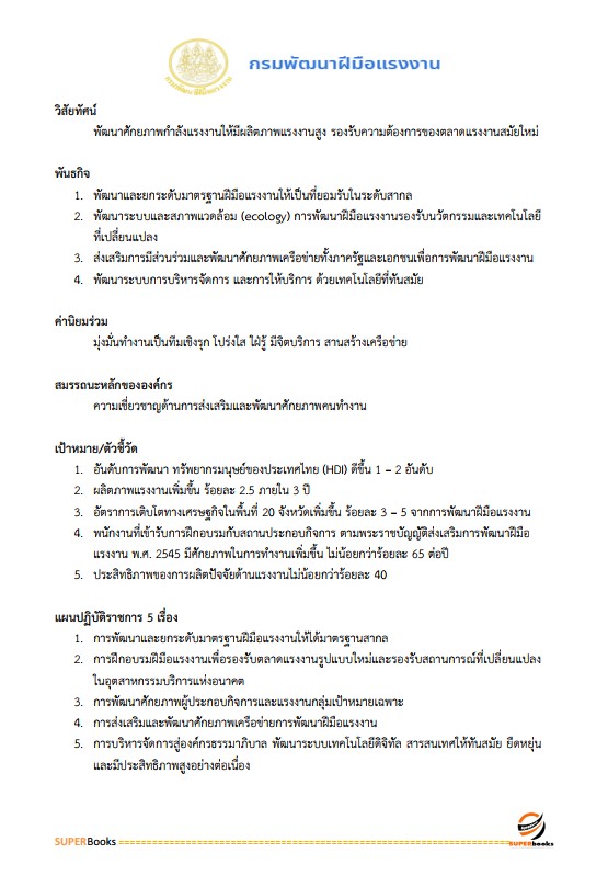 แนวข้อสอบ นักวิชาการเงินและบัญชี สถาบันพัฒนาฝีมือแรงงานที่ 18 อุดรธานี