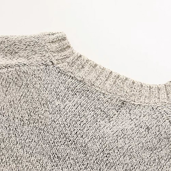 เสื้อไหมพรมกึ่งวูลผ้าหนานุ่ม แต่งลายนกฮูกแบบนูนน่ารัก (11705LM)