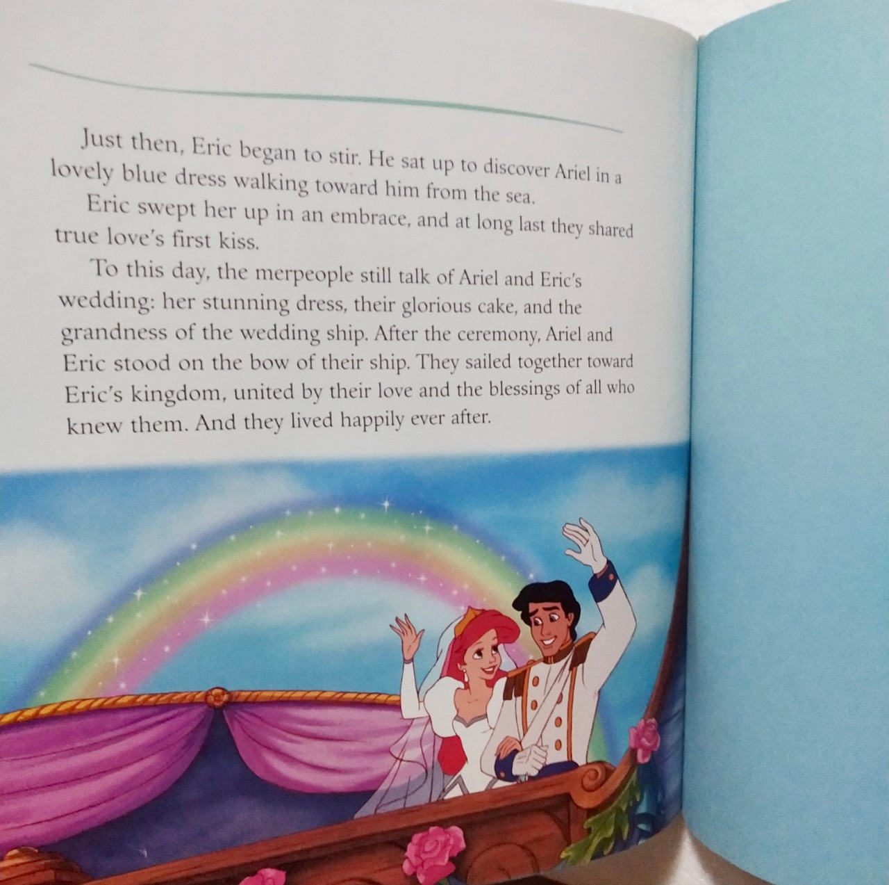หนังสือนิทานภาพสวย**ปกหลังมีตำหนิตรงสันบนและมีรอยตามภาพ, เจ้าหญิงเงือกน้อย แอเรี่ยล The Little Mermaid