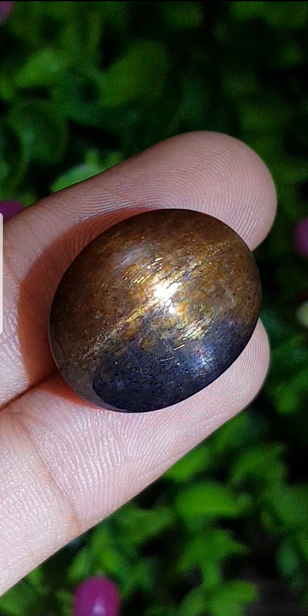 พลอย ซันสโตน Sunstone 27.93 กะรัต (Cts.) พลอยแท้ อัญมณีมงคลประจําวันเกิด เครื่องประดับพลอย