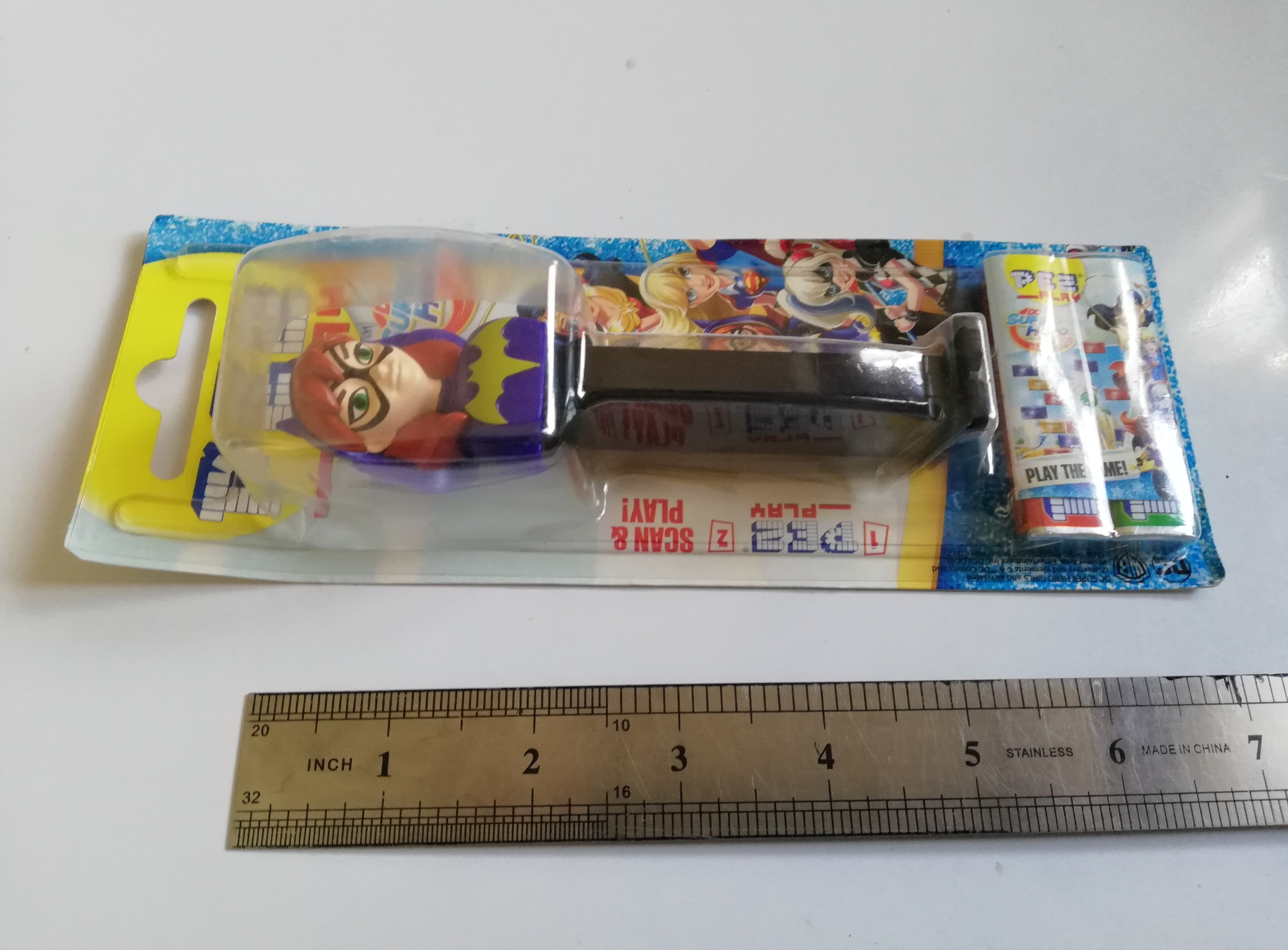 ขนม PEZ รูปแบทเกิลด์ อนิเม ซีรีย์ ของใหม่ยังไม่แกะแพค ขนมอยู่ครบ สำเนา