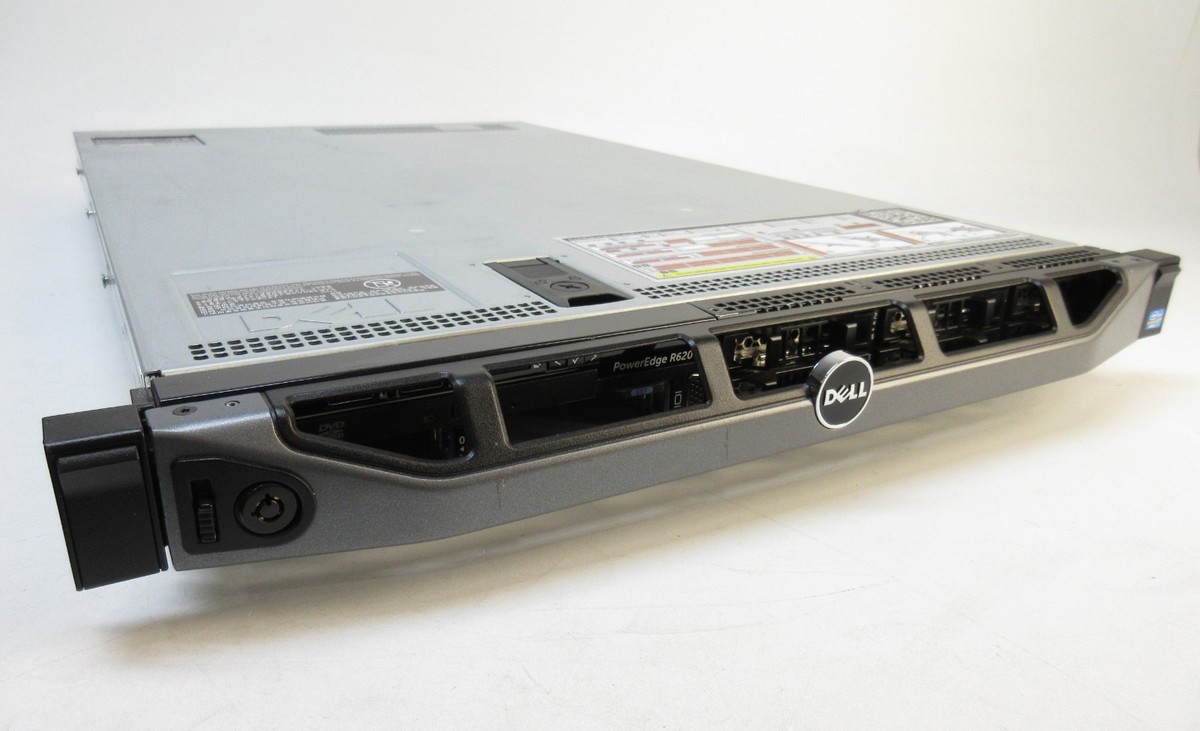 Dell R620 E5-2650 x2 Ram 256 GB Tray x2 power x2