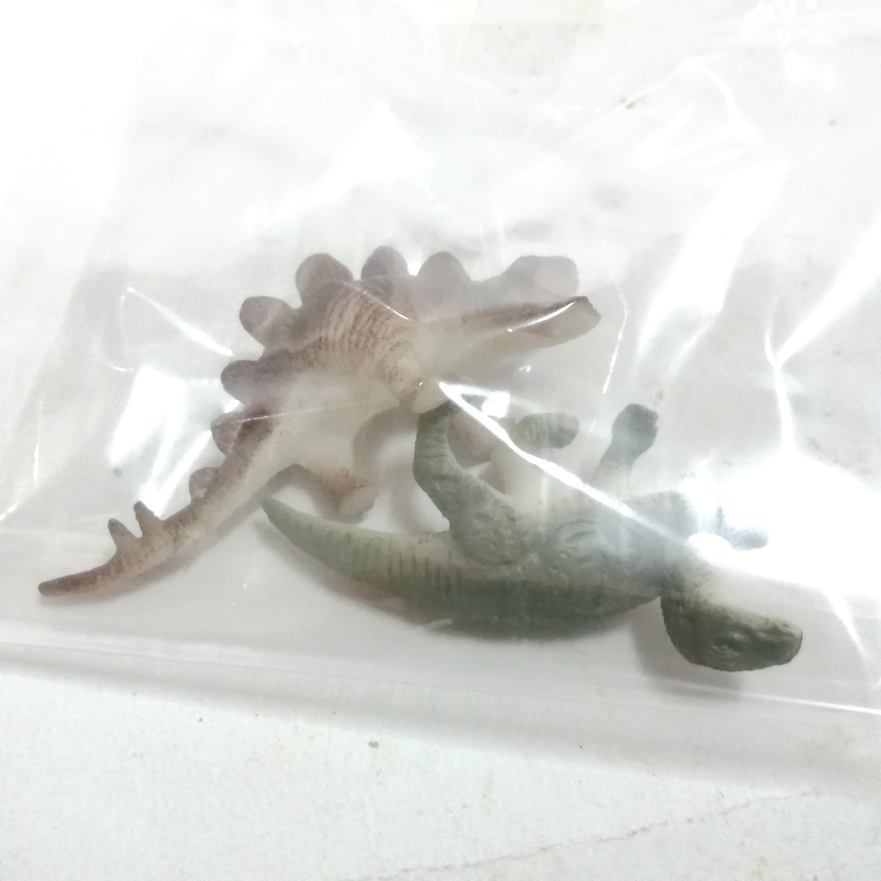 ไดโนเสาร์ยาง ขนาดตามรูป งานถุง/งานแผงเก่าเก็บ