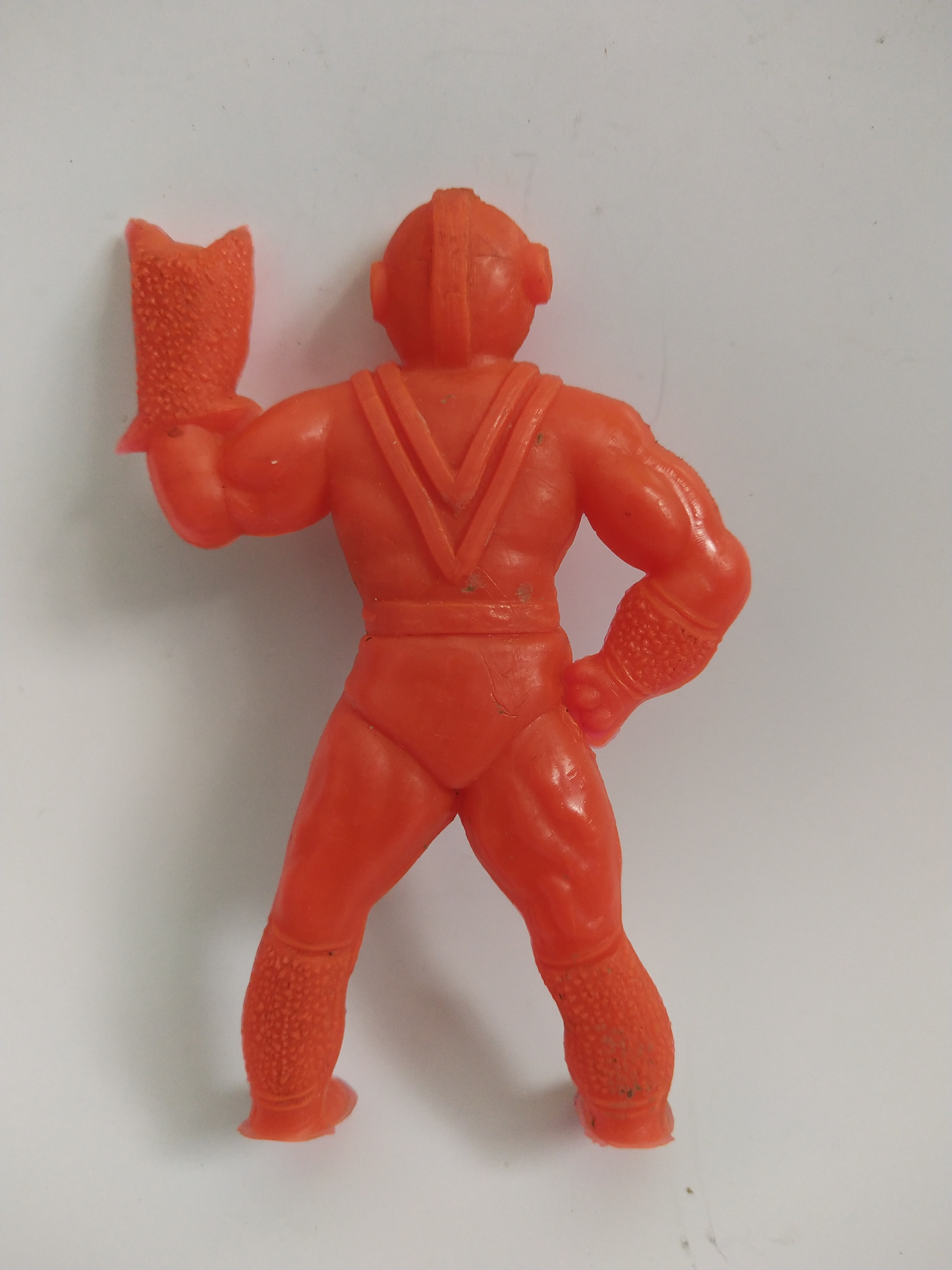 มีหลายภาพ ตุ๊กตุ่นยาง 3.5 นิ้ว สีส้ม