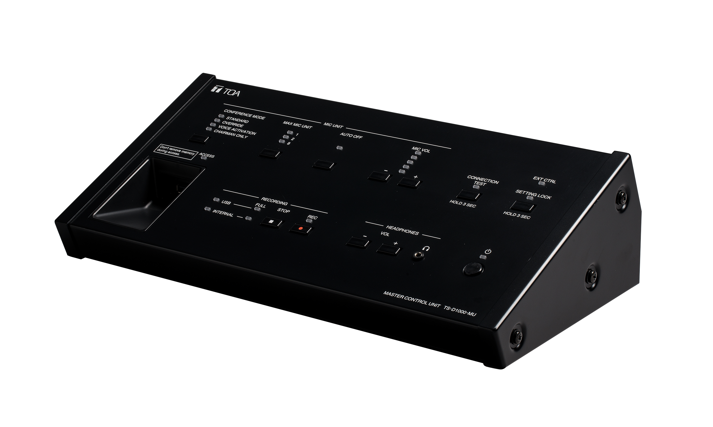 TOA TS-D1000MU เครื่องควบคุม ชุดประชุมแบบดิจิตอล 246 Unit