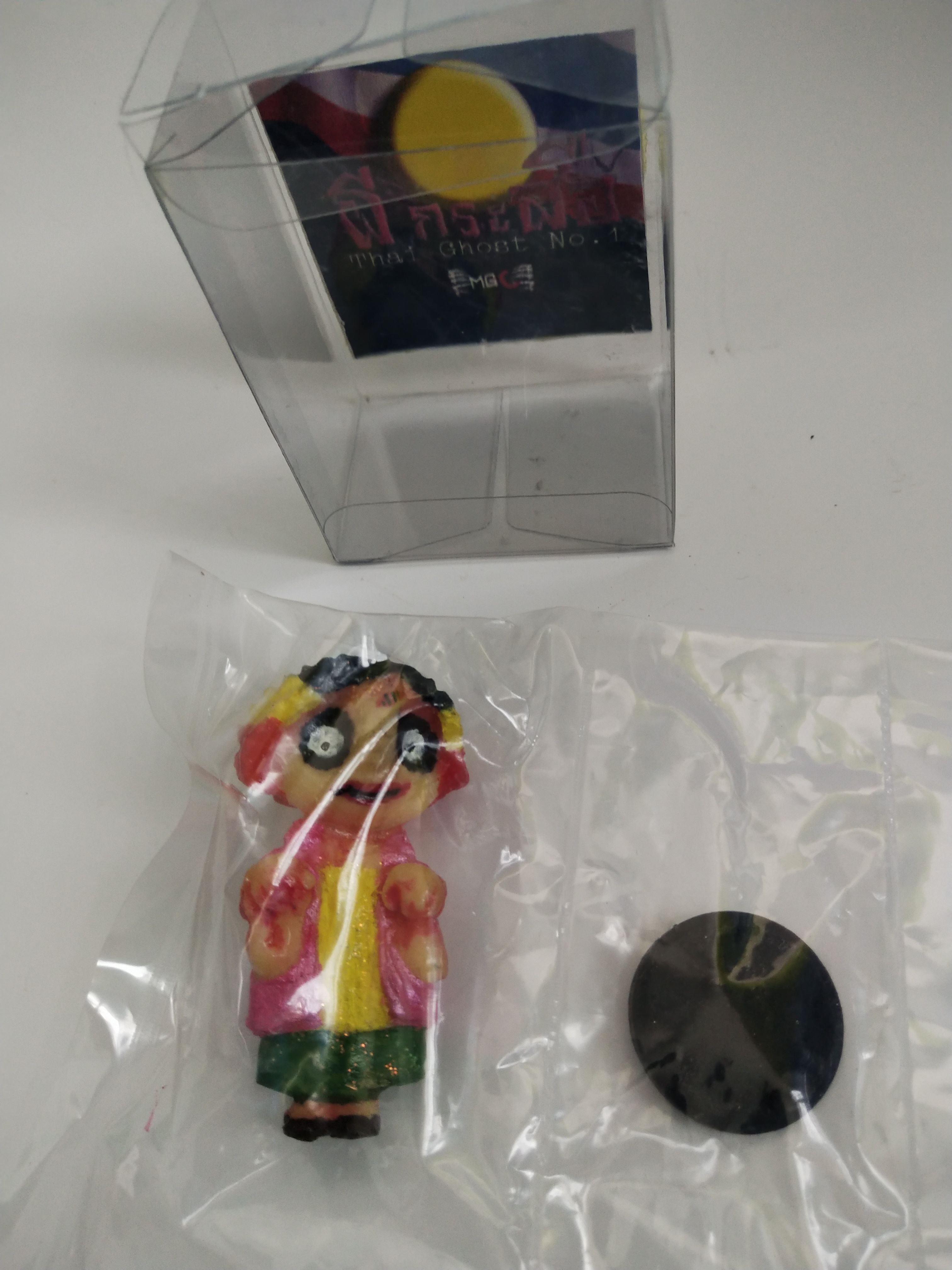 มีหลายภาพ Handmade model ตุ๊กตาผีปอบเด็ก น้องหวานใจ รุ่น ทำสี แบบแยกฐานงานเรซิ่นทำสี จาก mgc** งานแฮนด์เมดเป็นงานทำทีละชิ้นสินค้าอาจมีความแตกต่างกันบ้างไม่มากก็น้อย สำเนา