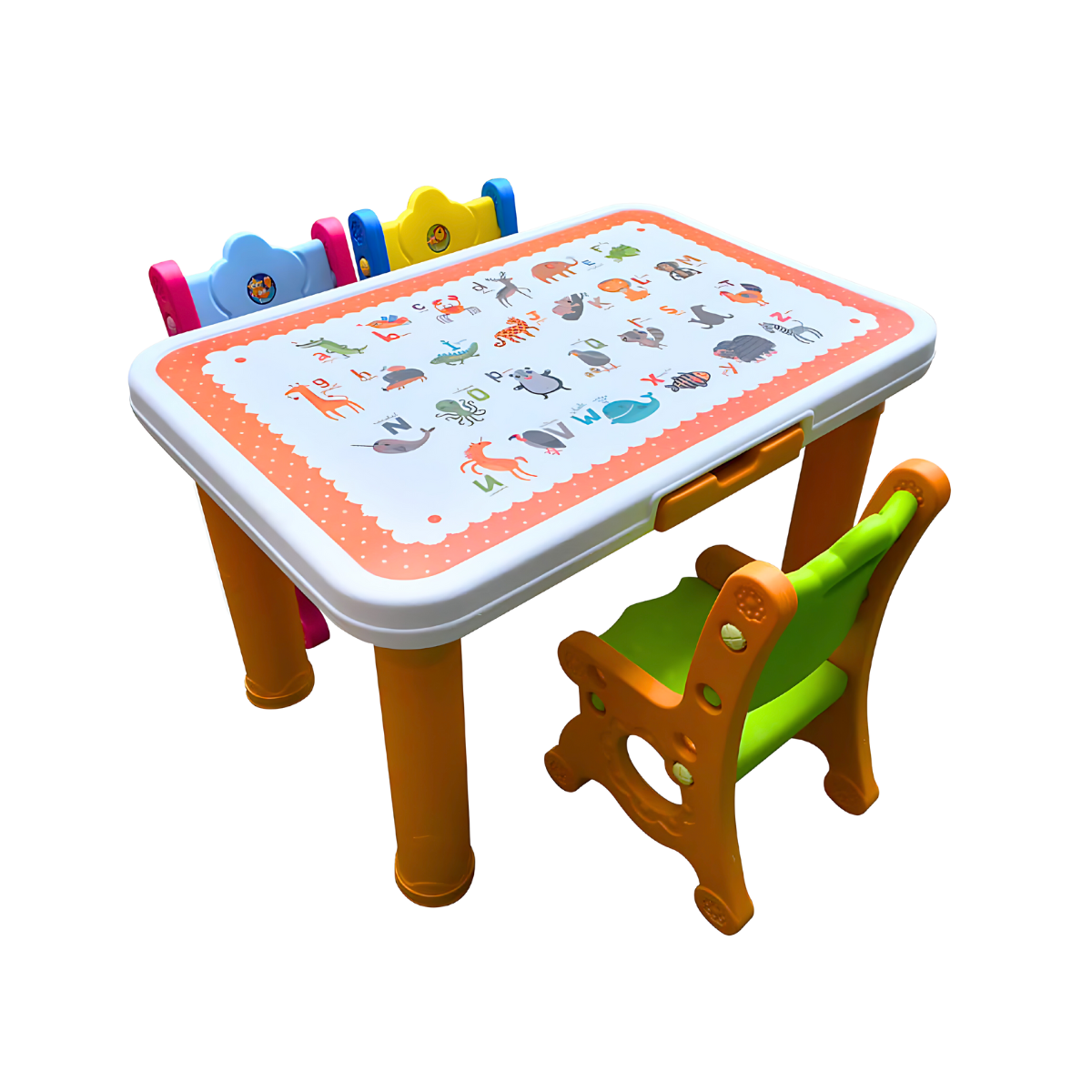 ชุดโต๊ะเก้าอี้ ชุดโต๊ะพร้อมเก้าอี้เอบีซี ABC Kids Table and Chair Set