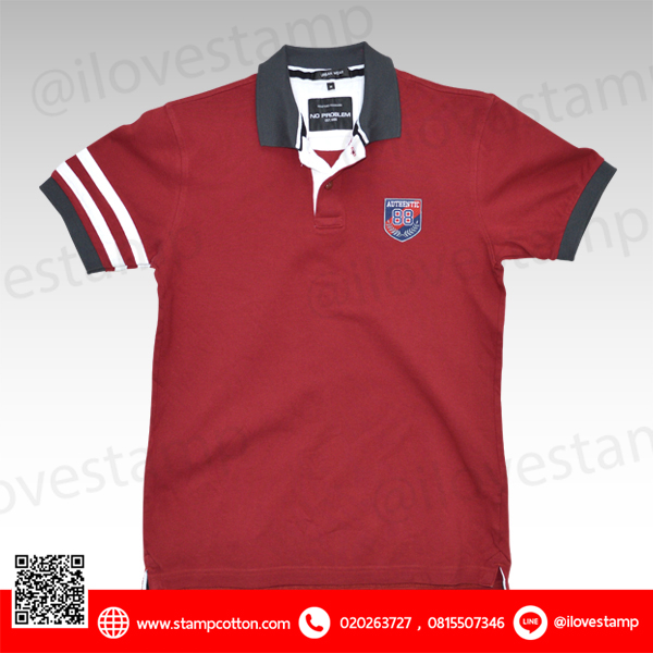 Nc16021-3 สีเลือดหมู