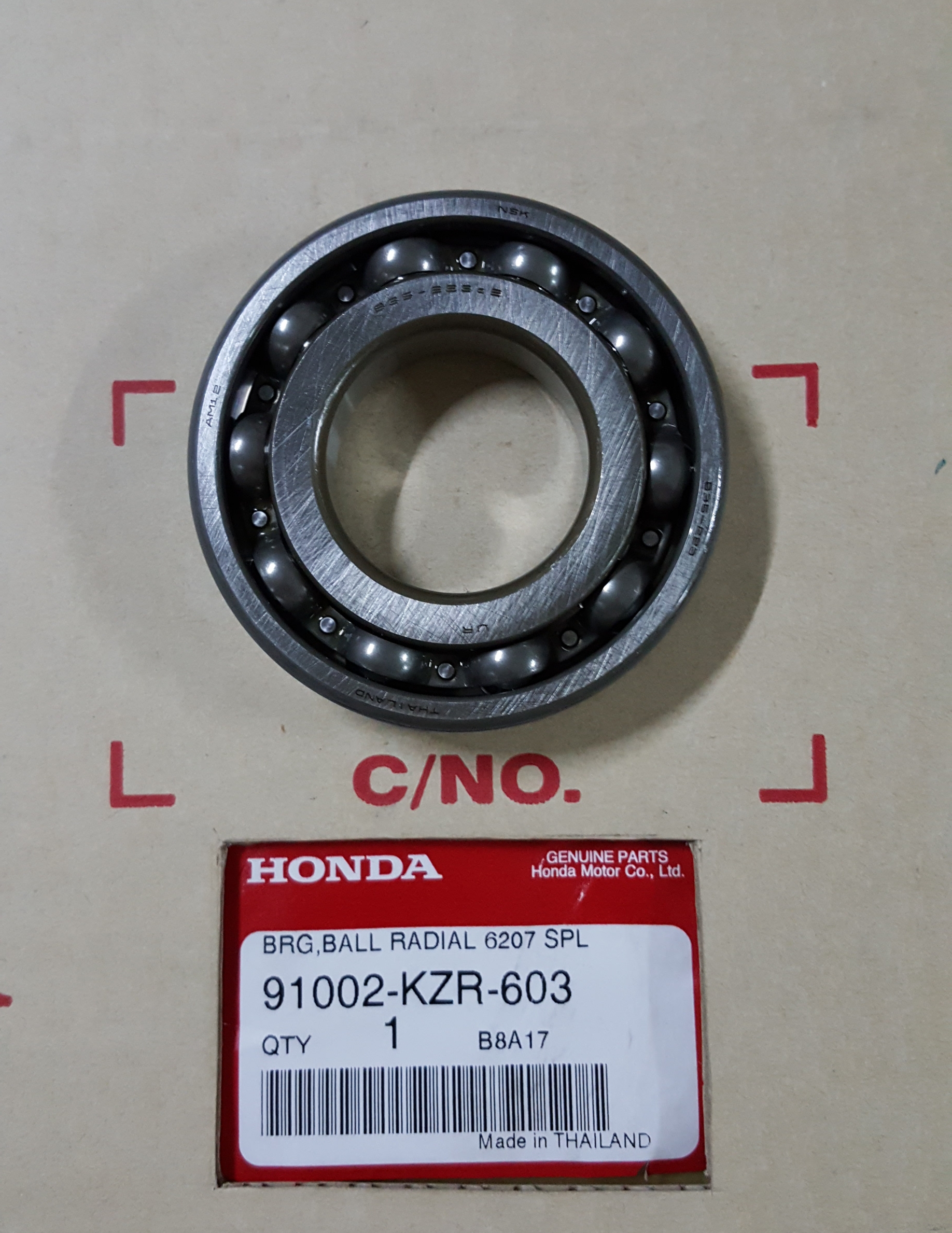 ลูกปืนข้างข้อเหวี่ยงด้านขวา คลิก125ไอ/PCX125-150